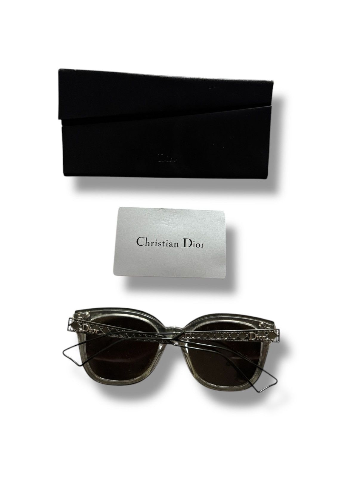 Christian Dior Monsieur × Dior × Vintage Vintage Dior Diorama 1 Sunglasses Size ONE SIZE - 2 Thumbnail