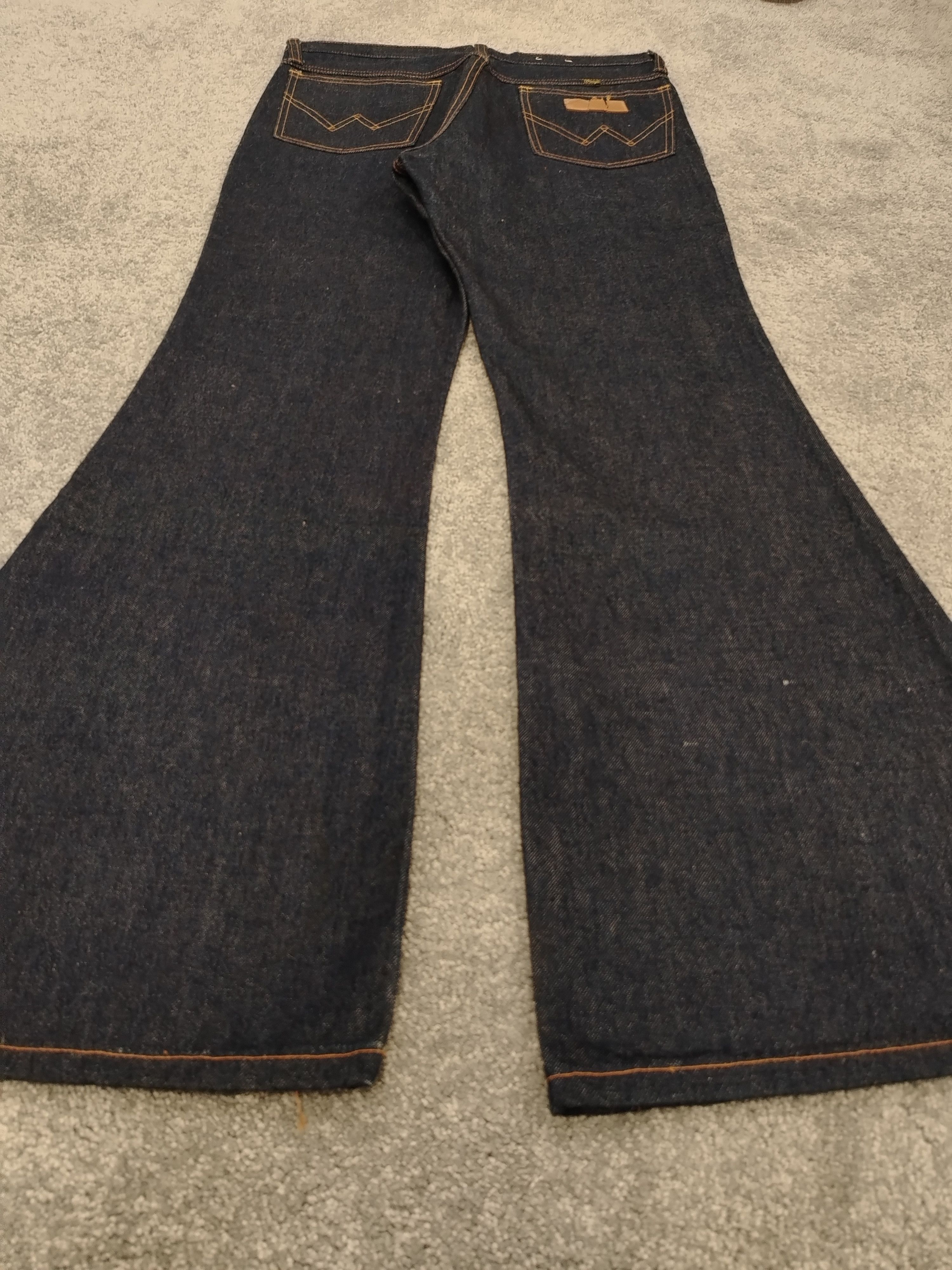 Japanese Brand Bootcut Flare Jeans Wrangler Vintage Size US 33 - 16 Thumbnail