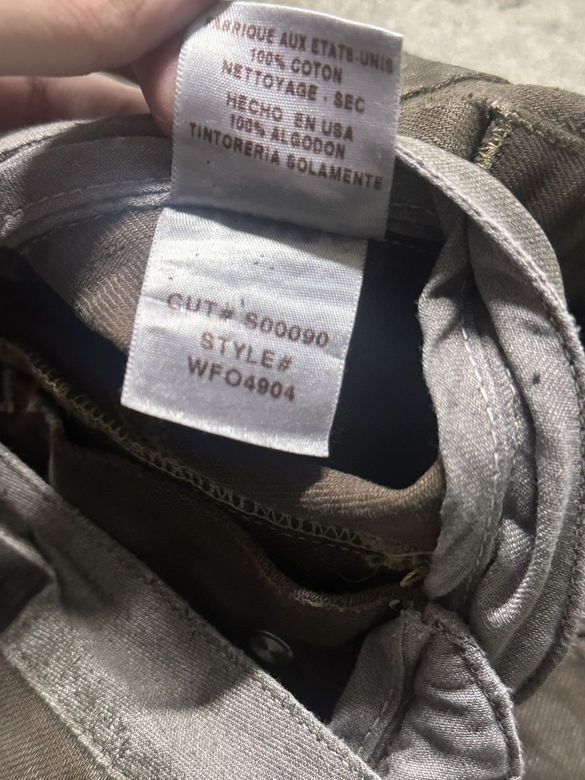 Rick Owens Rick Owen’s “SLAB” Asymmetrical Cut Brown Faded Skirt Size 27" / US 4 / IT 40 - 6 Thumbnail