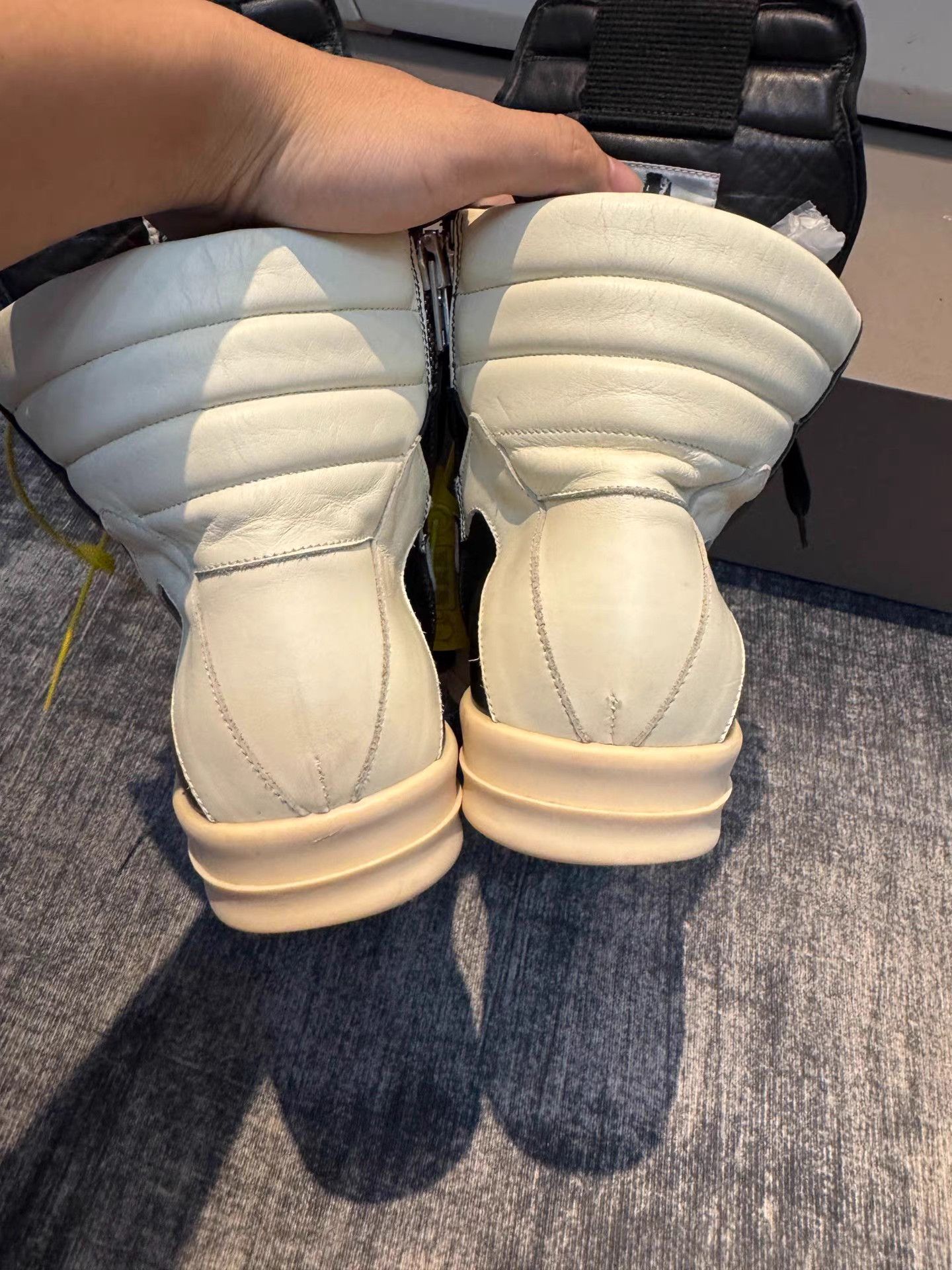 Rick Owens Rick Owens Mainline Triangle Sneakers Size US 10.5 / EU 43-44 - 4 Thumbnail