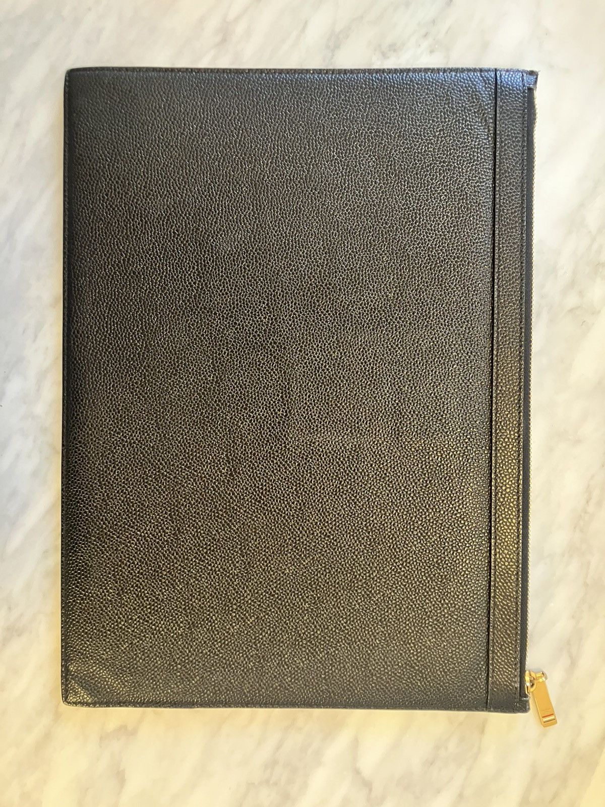 Thom Browne Laptop/Document large leather case holder Size ONE SIZE - 1 Thumbnail