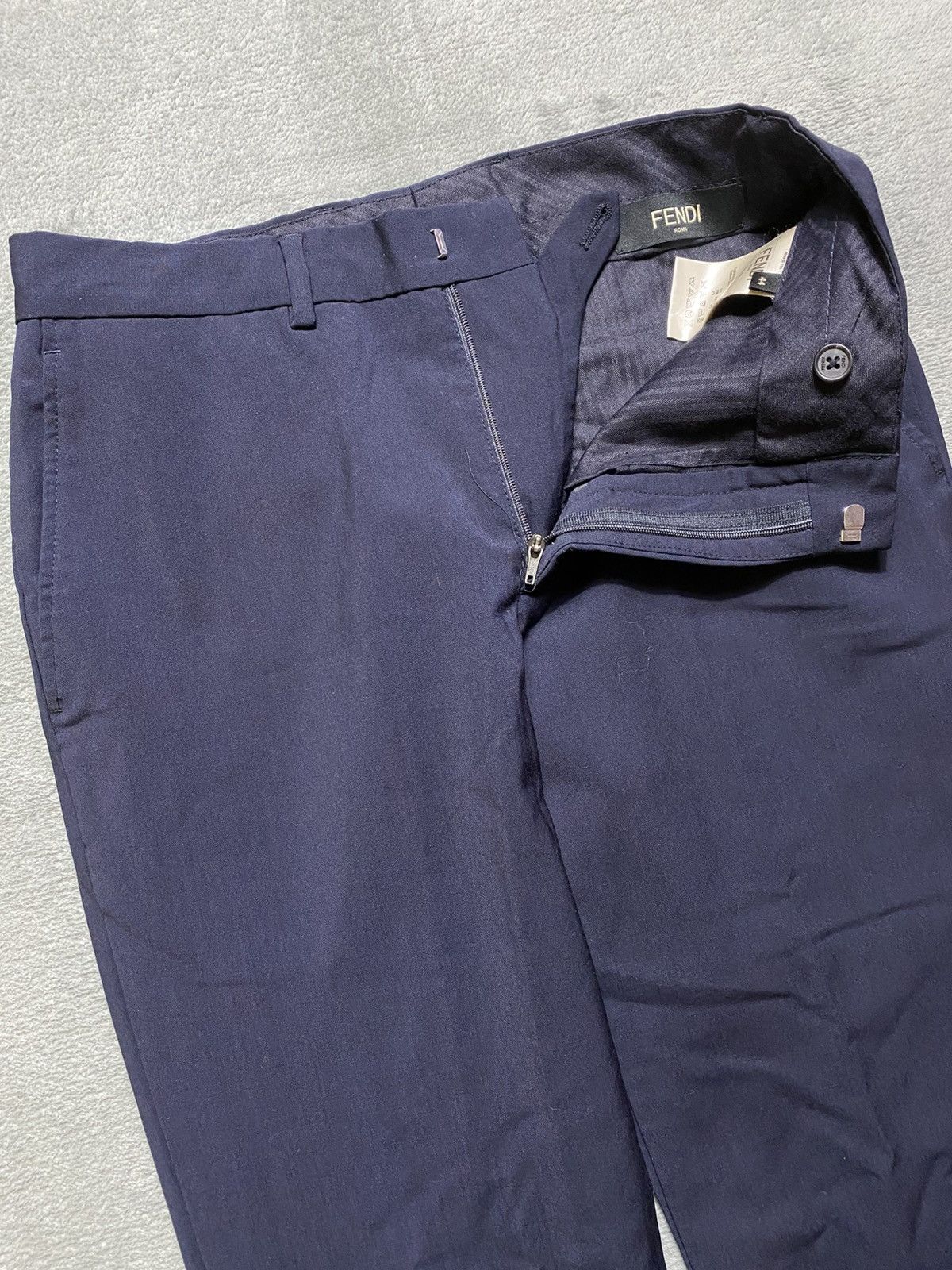 Fendi FENDI SUIT TROUSER POLY / WOOL Size 30" / US 8 / IT 44 - 5 Thumbnail