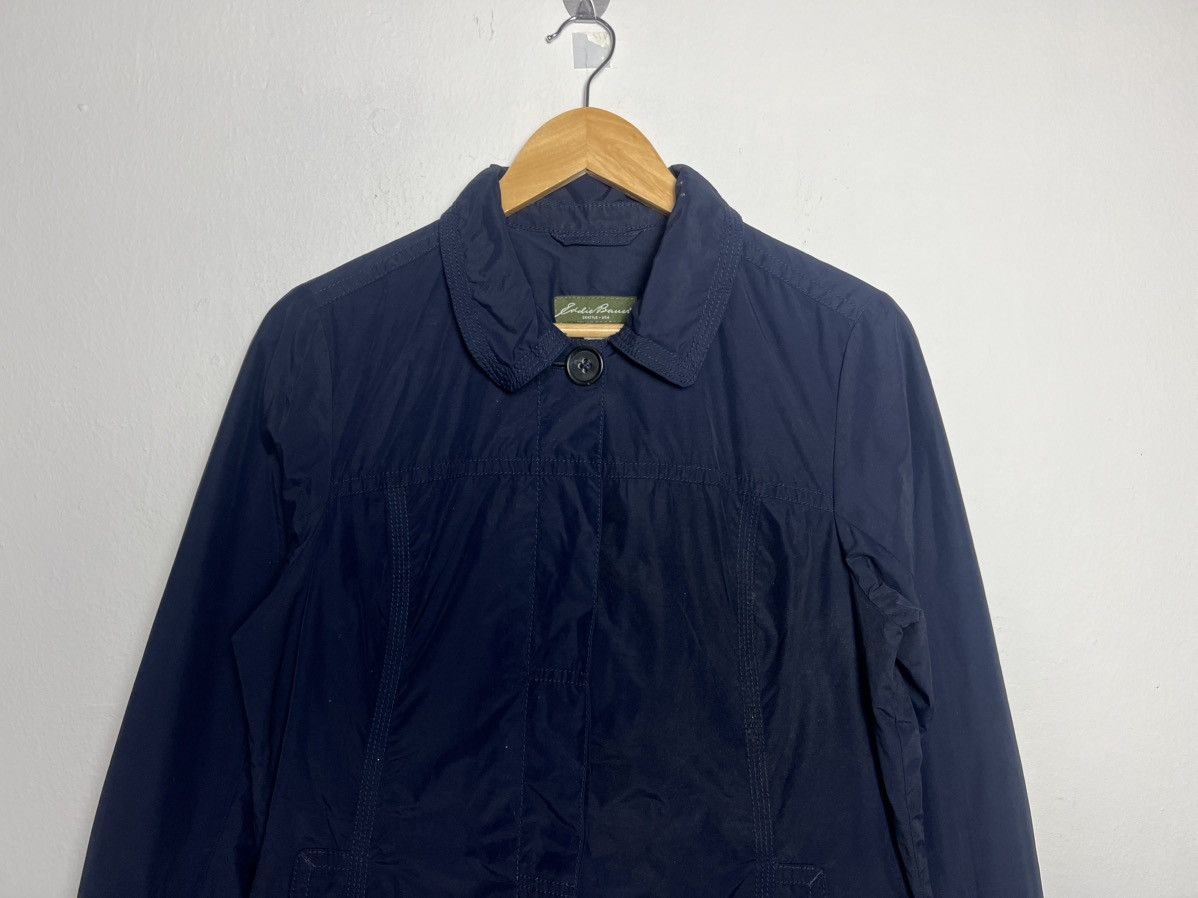 Eddie Bauer Eddie Bauer Navy Blue Lightweigth Jacket/Raincoat Size US L / EU 52-54 / 3 - 3 Thumbnail