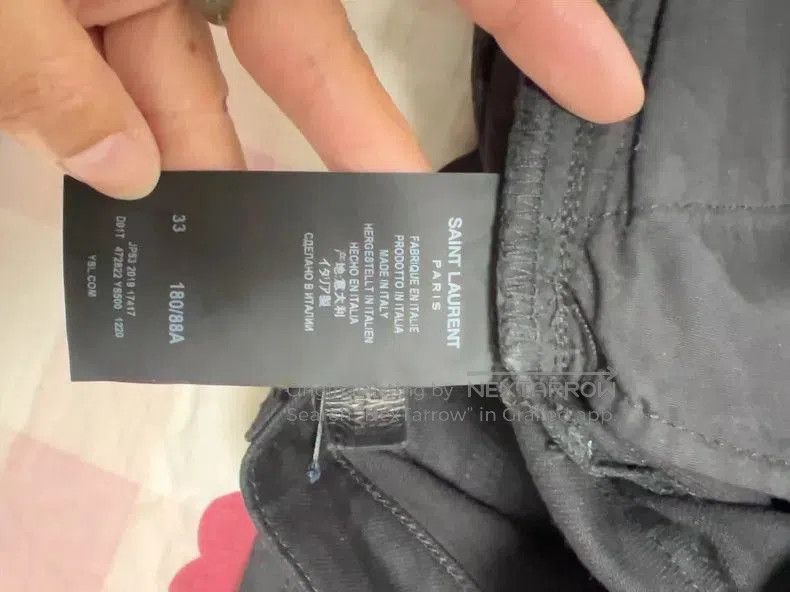 Saint Laurent Paris Saint Laurent Black Classic Pants Size 33. Size US 33 - 6 Thumbnail