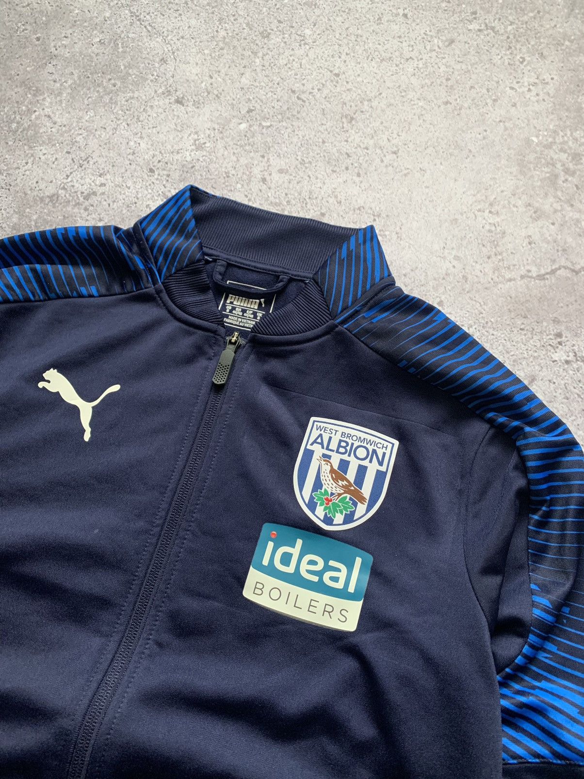 Puma × Vintage 🔥PUMA WEST BROMWICH TRACK ZIP UP SWEATSHIRT JACKET Size US S / EU 44-46 / 1 - 5 Thumbnail