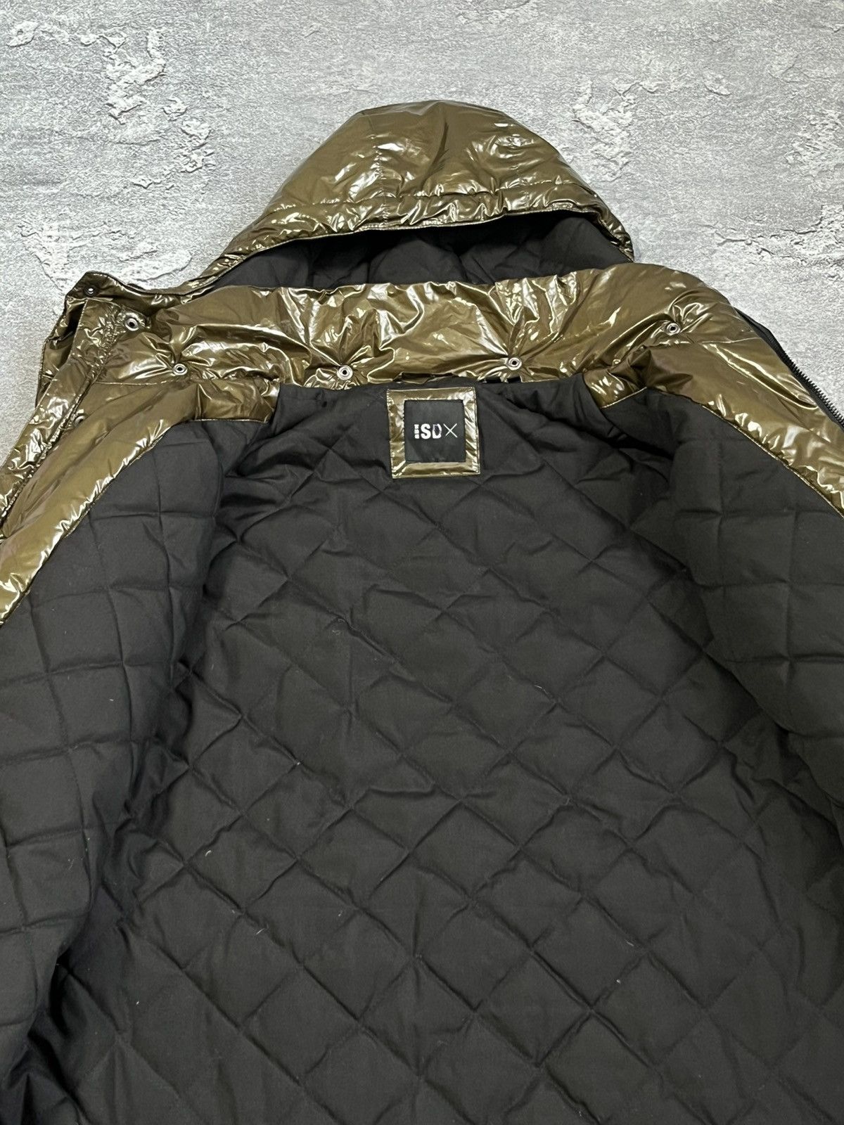 Superdry Limited Edition SDX Unisex M65 High Shine Jacket RRP 315$ Size US M / EU 48-50 / 2 - 8 Thumbnail