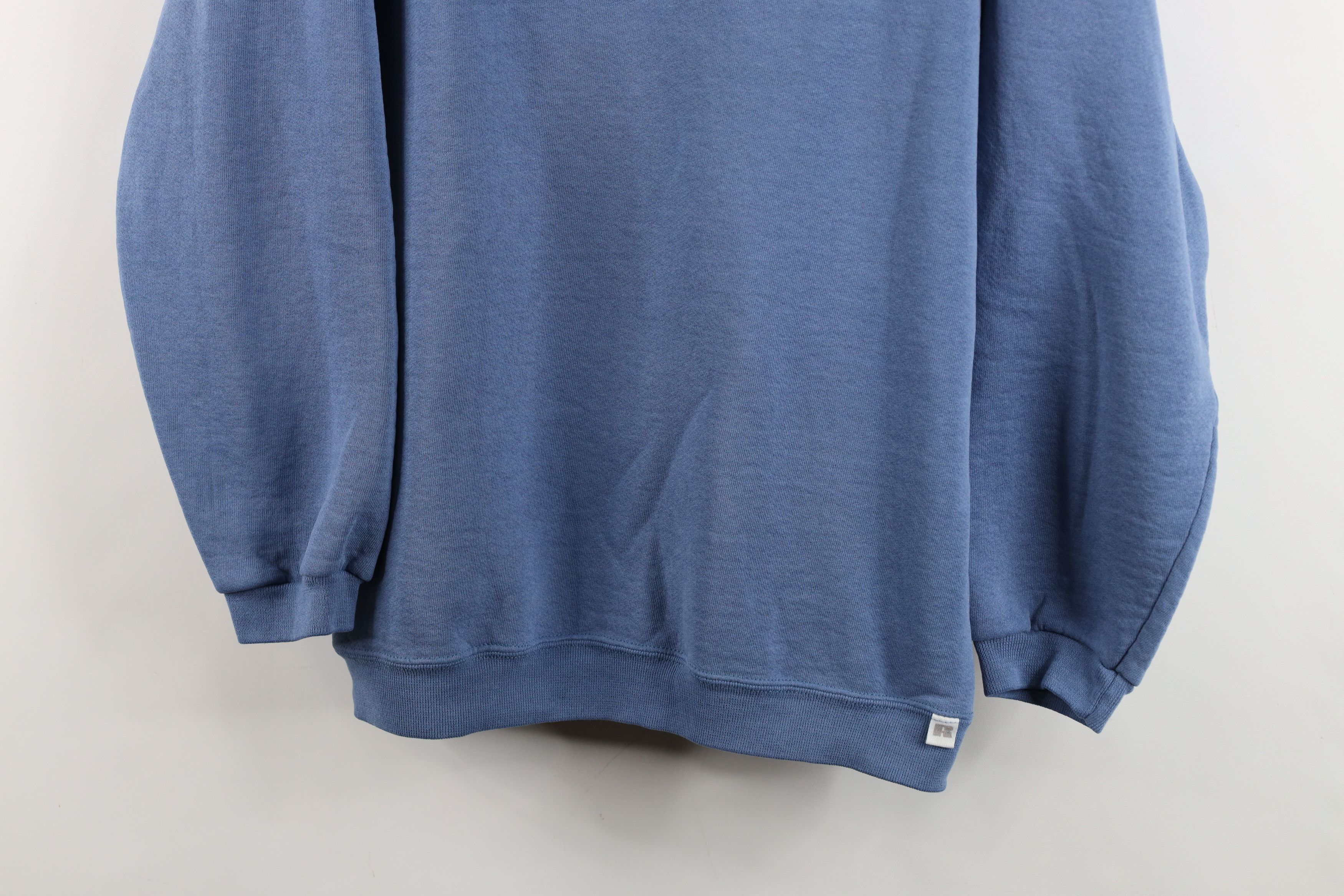 Russell Athletic Vintage 90s Russell Athletic Blank Crewneck Sweatshirt USA Size XL / US 12-14 / IT 48-50 - 3 Thumbnail