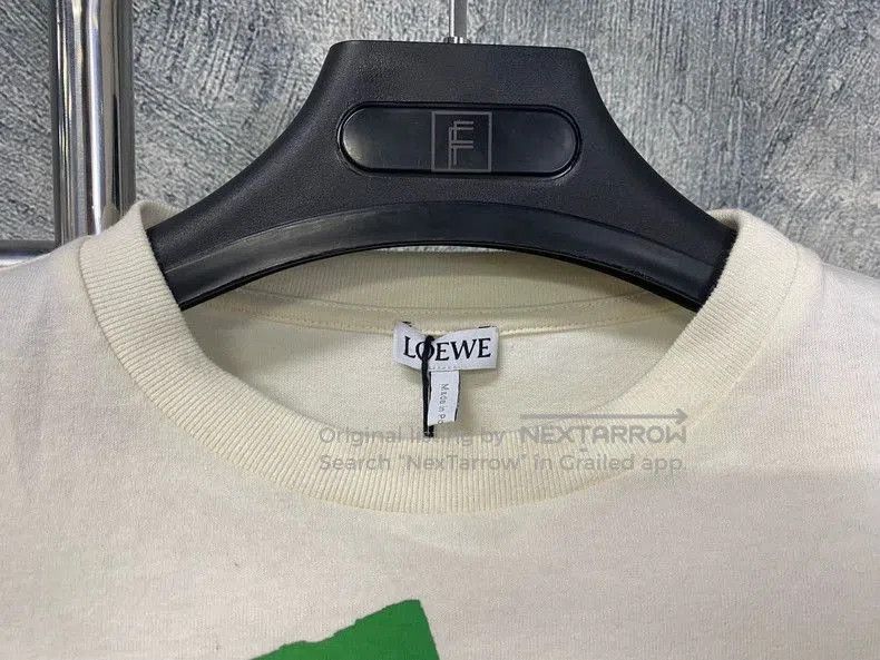 Loewe Loewe White Logo Short Sleeve Top. Size US XS / EU 42 / 0 - 2 Thumbnail