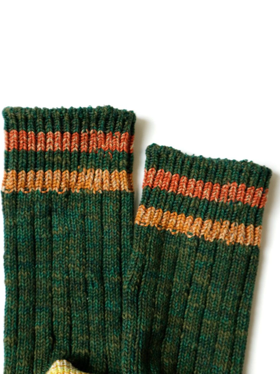 Kapital Kapital 60 IVY Rainbowy Smile Happy Heel Hold Socks Size ONE SIZE - 2 Thumbnail