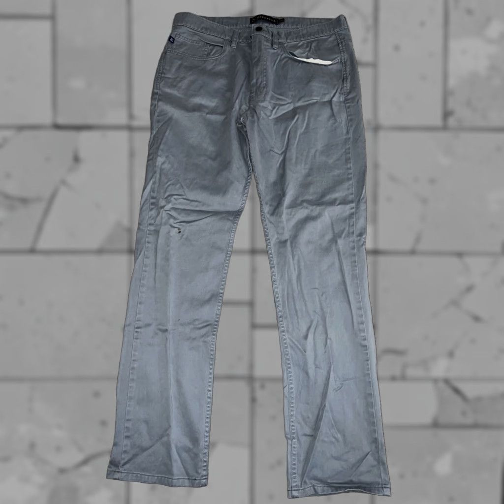 Vintage Devereux Gray Casual Dress Pants Mens 34x32 Size US 34 / EU 50 - 1 Thumbnail