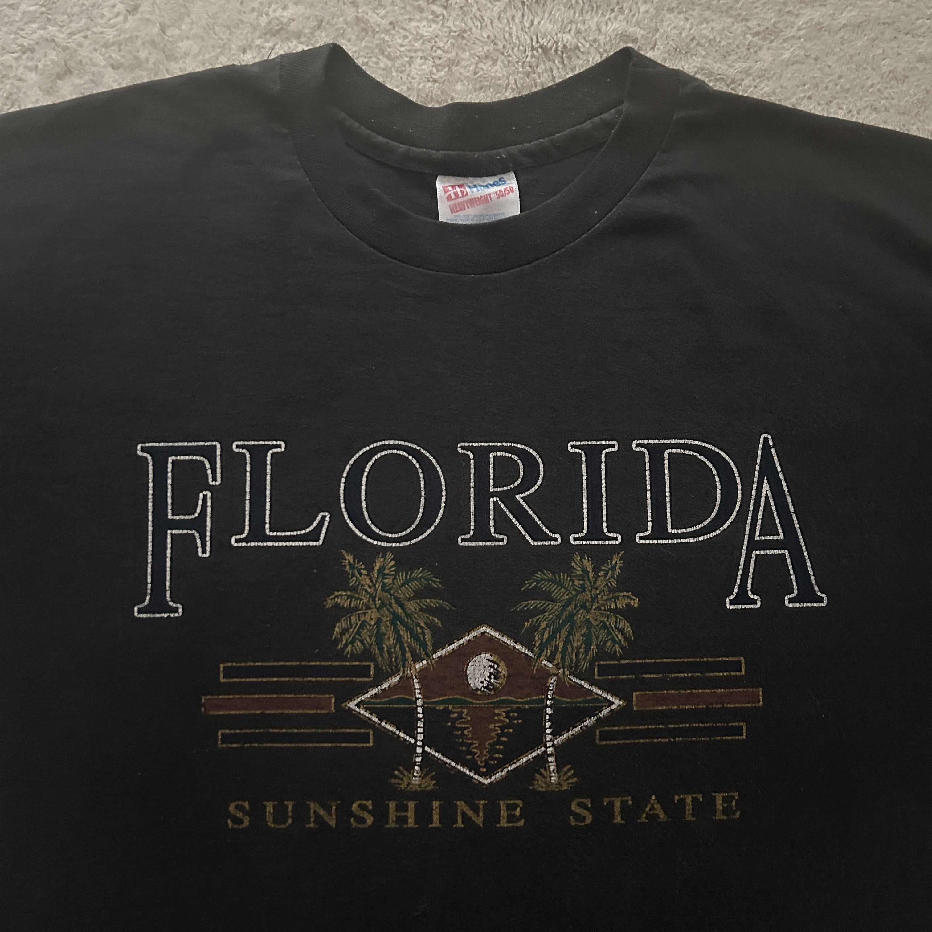 Vintage Vintage Florida Sunshine State 90's T-shirt Size US XL / EU 56 / 4 - 2 Thumbnail