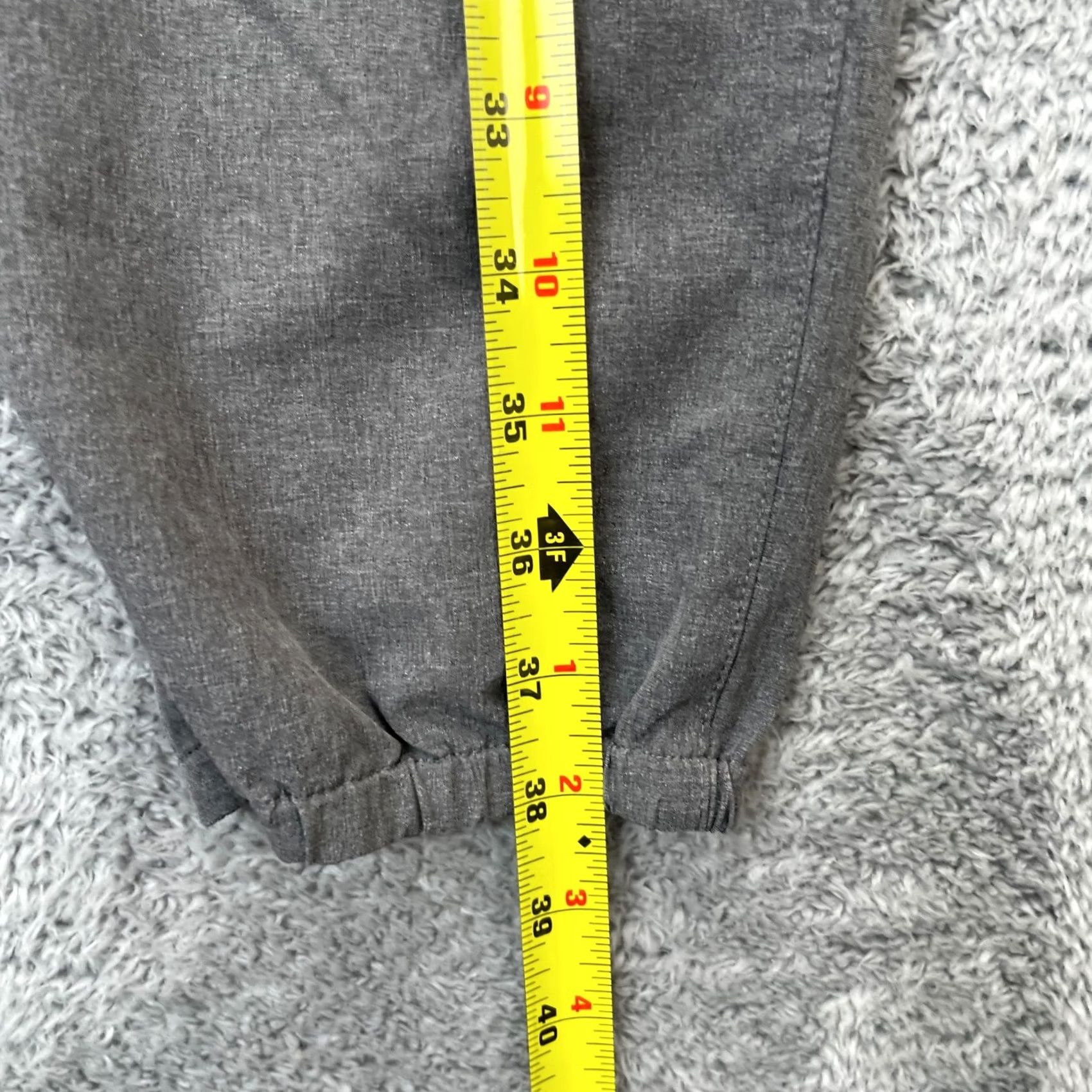 Eddie Bauer Eddie Bauer Womens Medium Gray Jogger Pants Stretch Tapered Leg Logo Drawstring Size 32" / US 10 / IT 46 - 6 Thumbnail