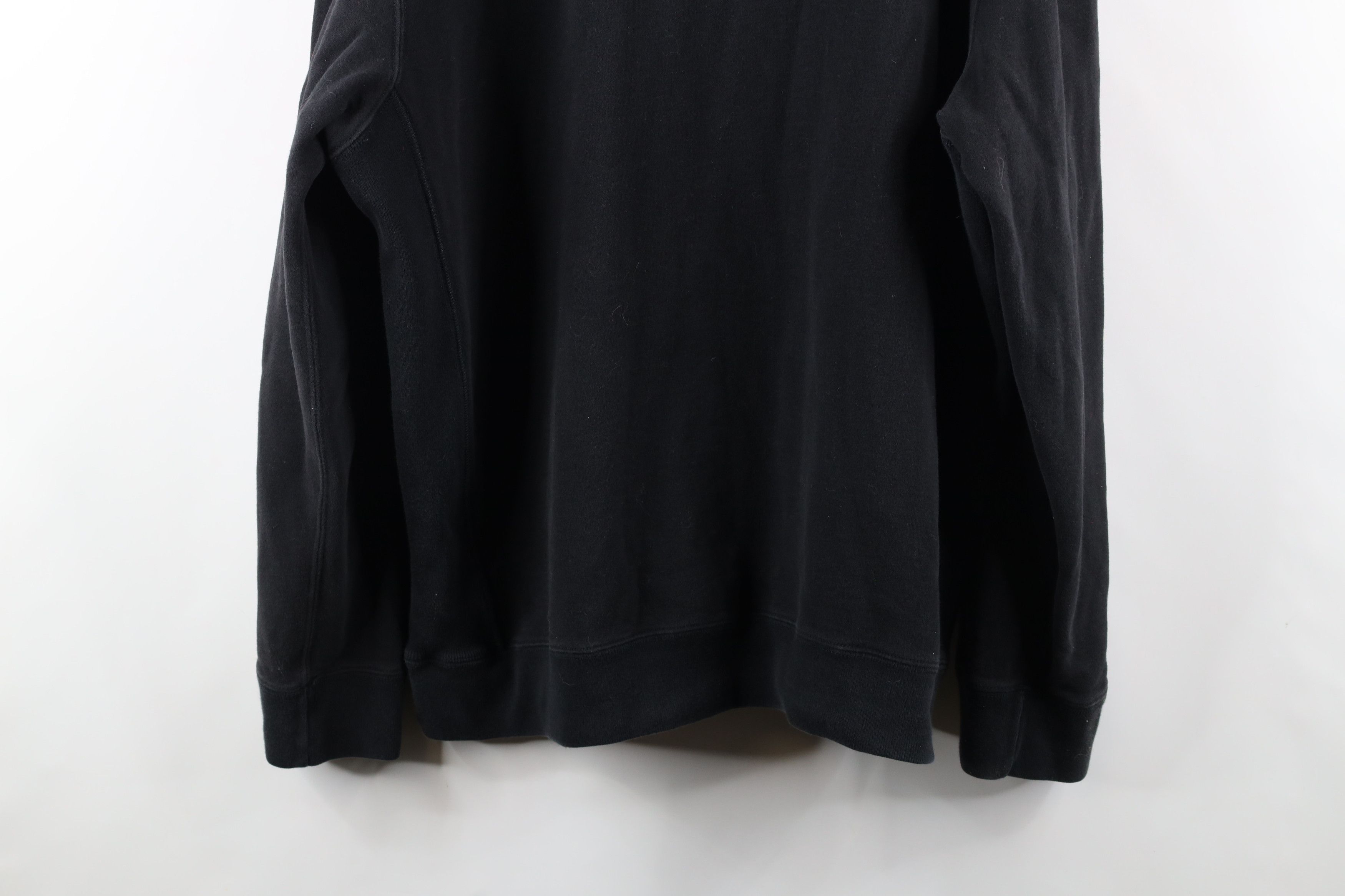 Ralph Lauren Vintage 90s Ralph Lauren Blank Crewneck Sweatshirt Black Size US XL / EU 56 / 4 - 8 Thumbnail