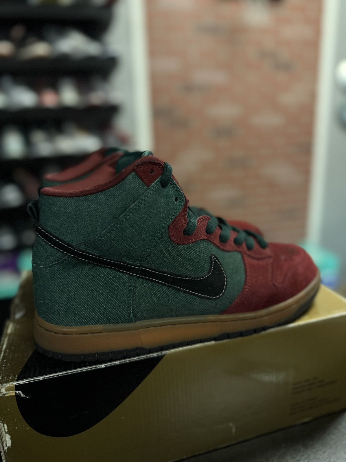 Size 9.5- Nike SB Dunk High Pro Goofy Boy (305050-305) RARE