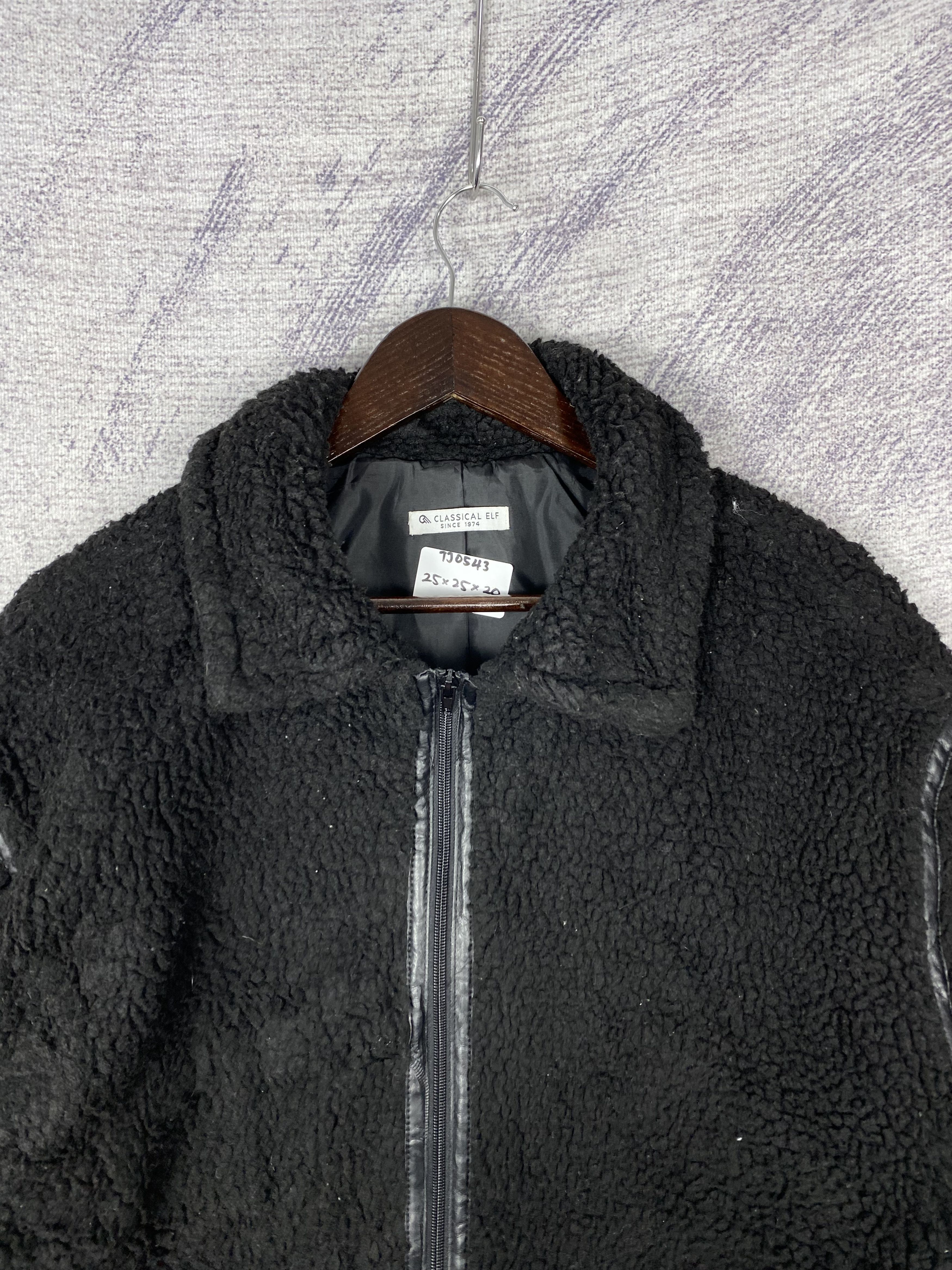 Japanese Brand Vintage Classical Elf Zip Up Sherpa Jacket Size US XL / EU 56 / 4 - 2 Thumbnail