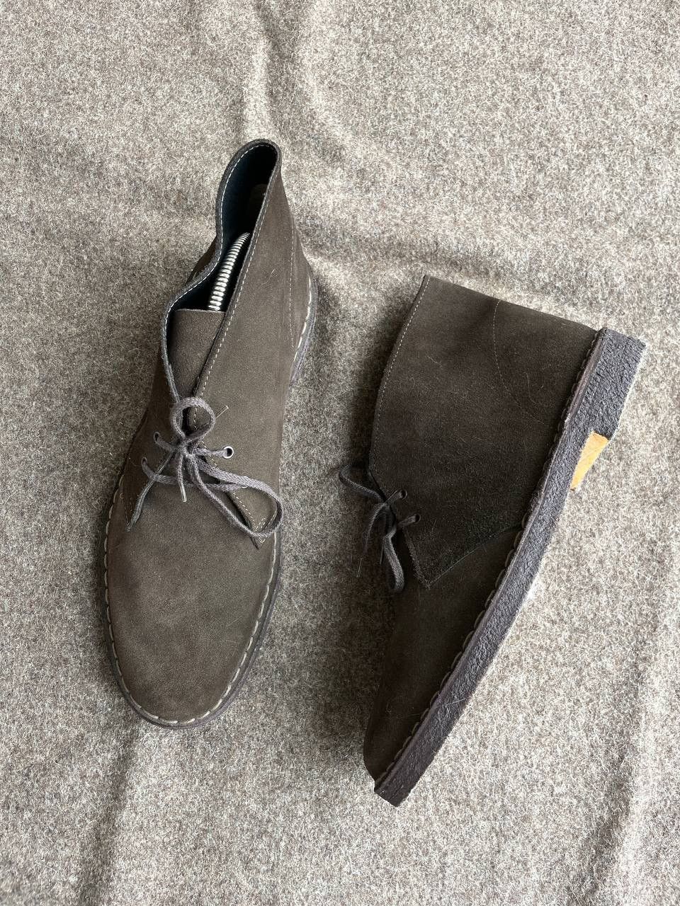 Clarks Clarks Vintage Made in England Desert Suede Shoes Size US 11 / EU 44 - 5 Thumbnail