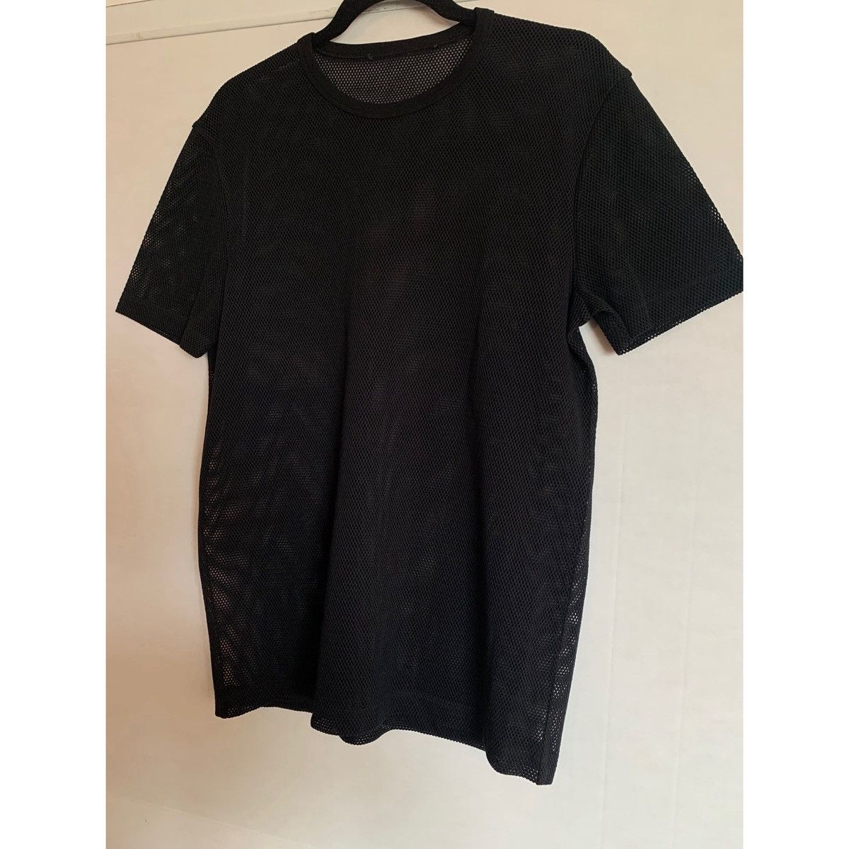 Helmut Lang HELMUT LANG BLACK LOGO MESH TOP Size US M / EU 48-50 / 2 - 11 Thumbnail