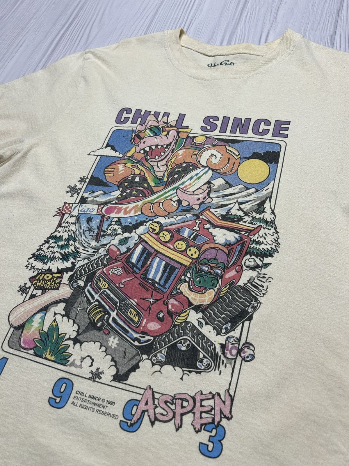 Vintage Vintage 1993 Aspen Chill Since T-Shirt Size US M / EU 48-50 / 2 - 6 Thumbnail