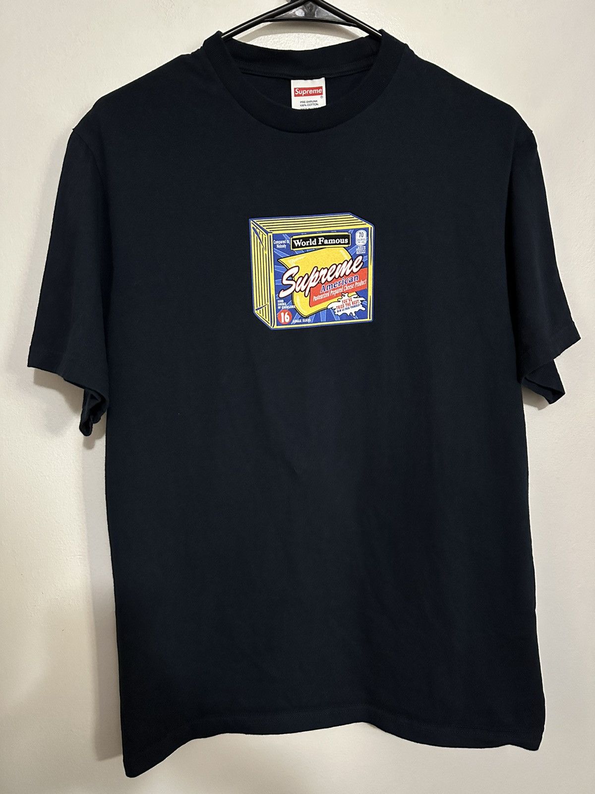 Supreme Supreme Cheese Tee Size US S / EU 44-46 / 1 - 1 Thumbnail