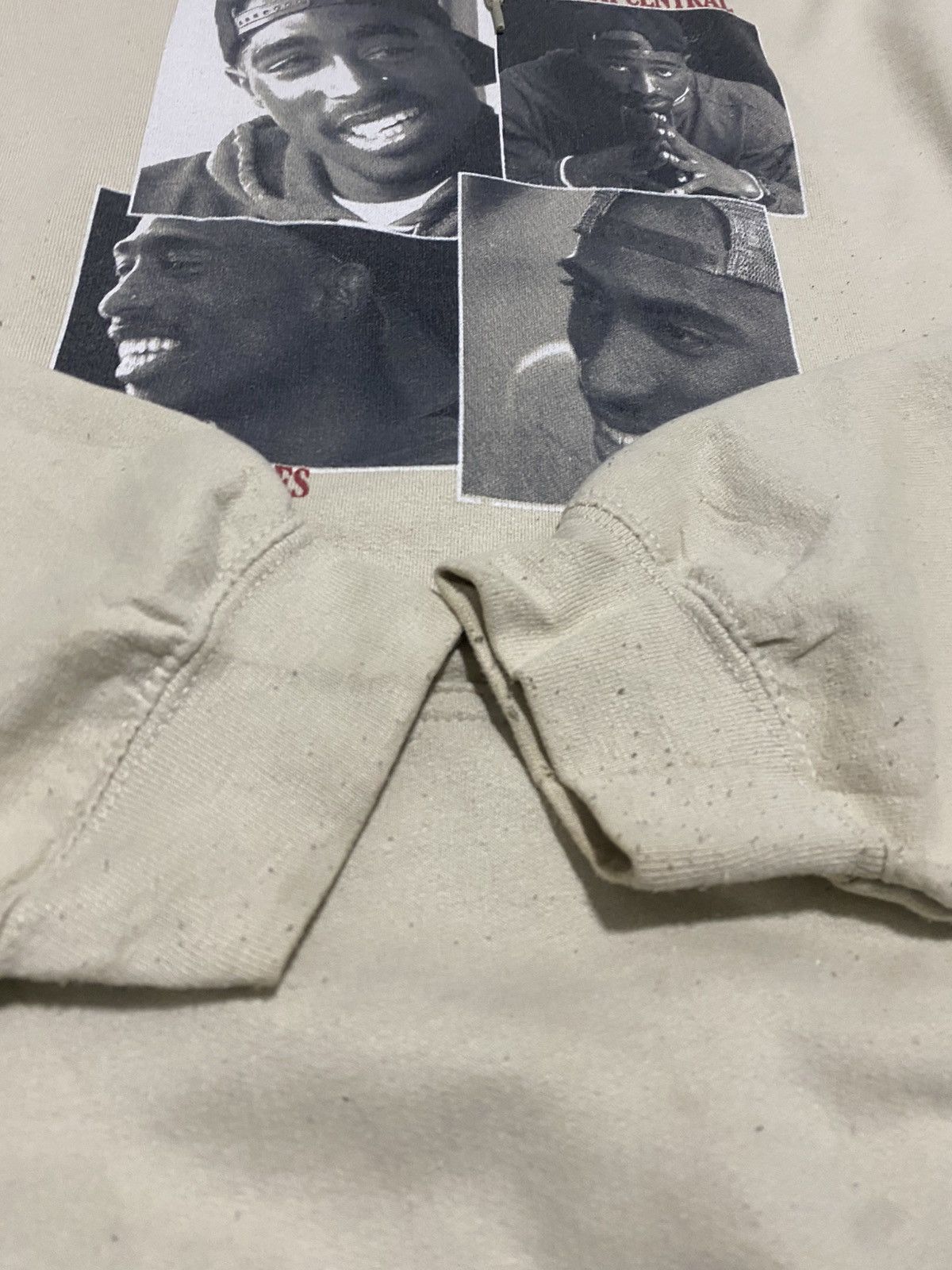 Rap Tees Poetic Justice Tupac Hoodie Pullover Big Logo Large size Size US L / EU 52-54 / 3 - 7 Thumbnail