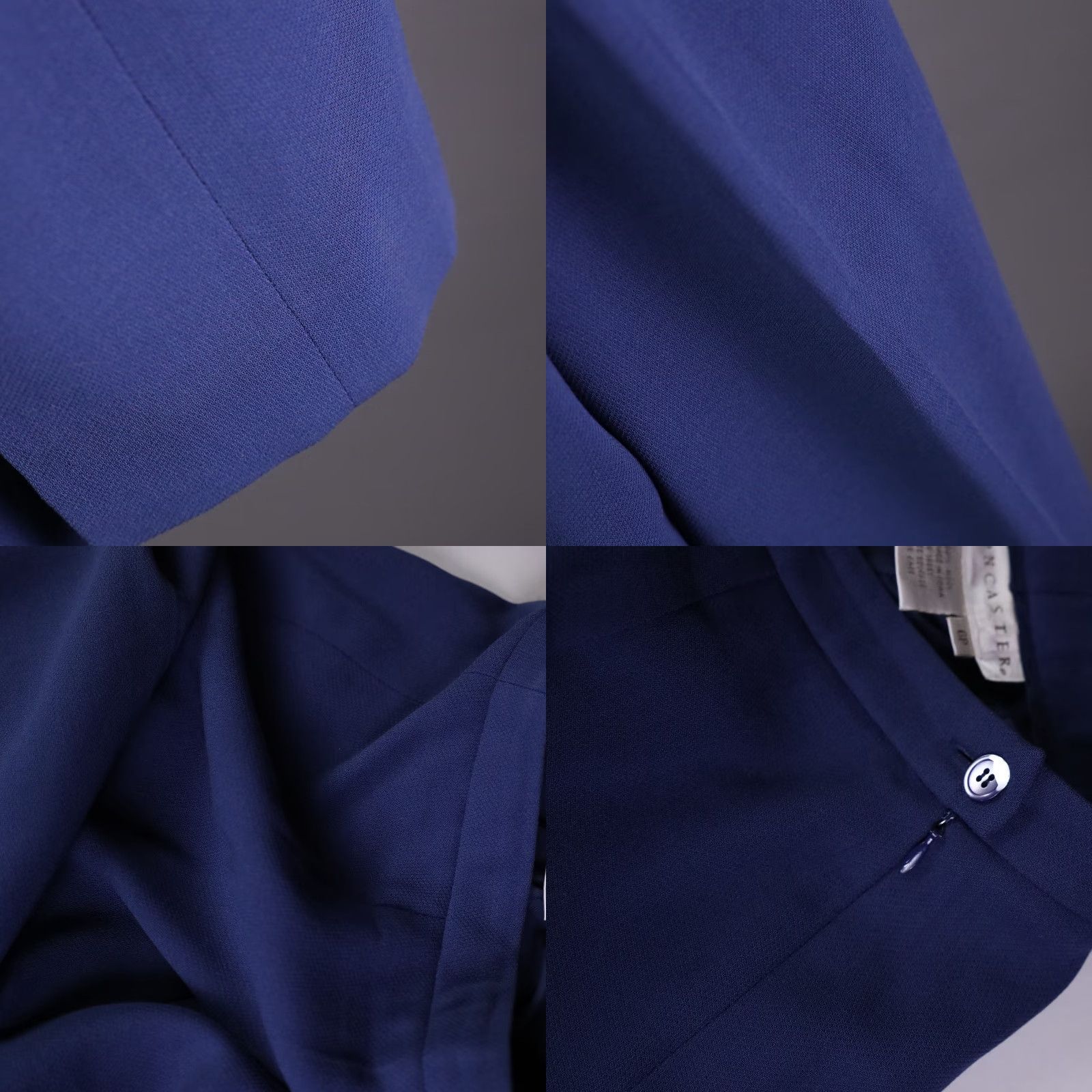 Vintage Doncaster Dress Pants Womens 6P Petite Blue Wool Tailored Straight Career Dress Pants Ladies 6P Petite Blue Wool Tailored Straight Career Size 28" / US 6 / IT 42 - 8 Thumbnail