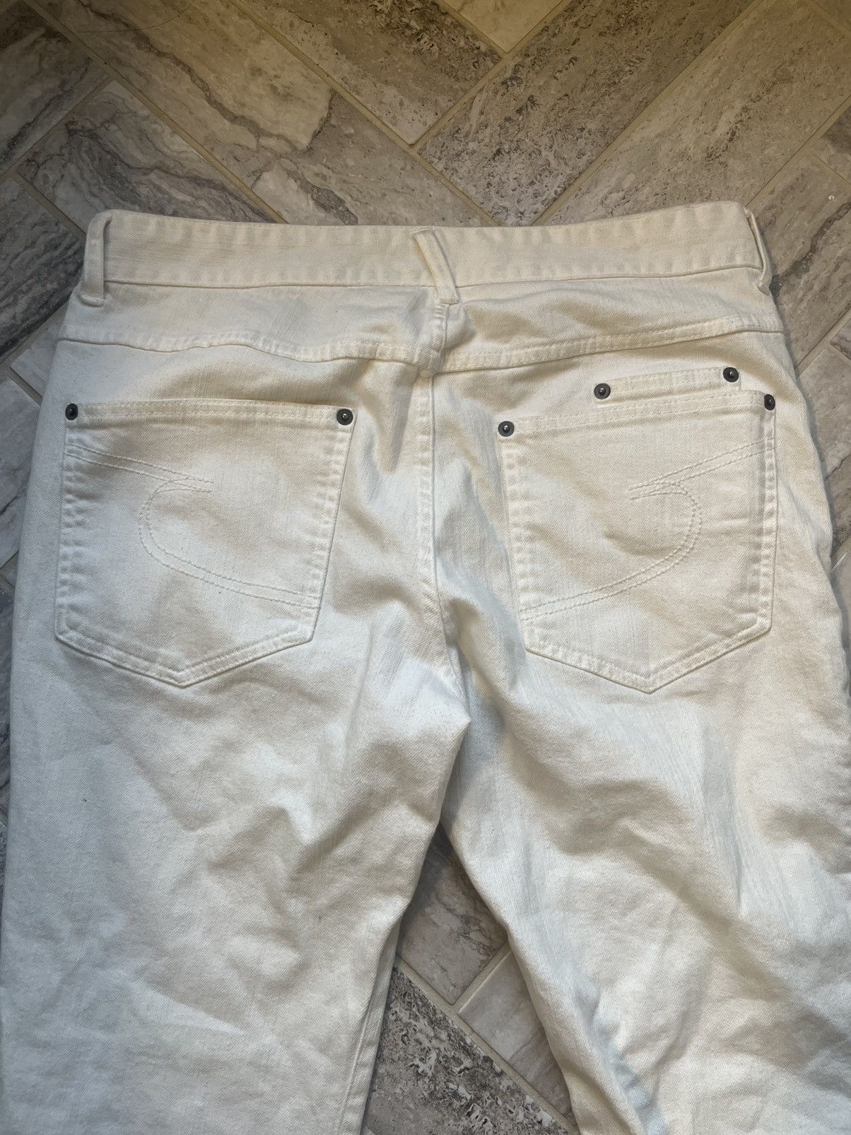 semanticdesign white semantic design jeans Size US 30 / EU 46 - 5 Thumbnail