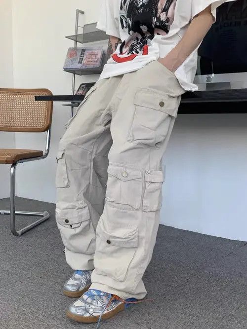 Vintage Street pants with zipper Size US 32 / EU 48 - 1 Thumbnail