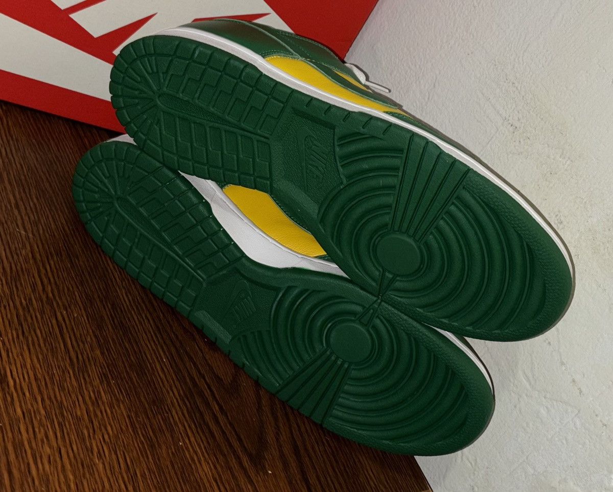 Nike Nike Dunk Low SP Brazil Yellow Green Size US 11 / EU 44 - 7 Thumbnail