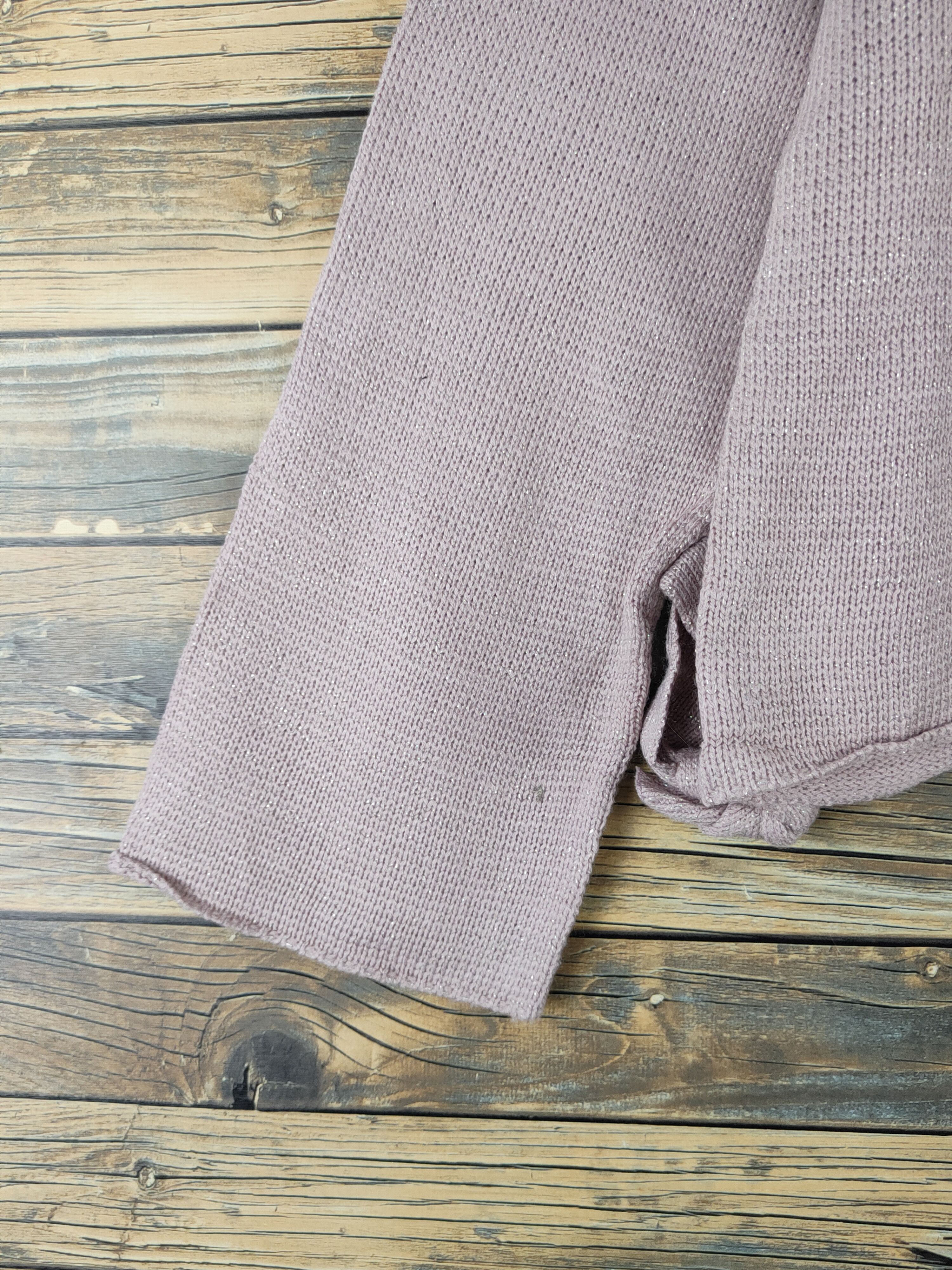 Vintage Healthy Karen Pink Knitwear Crop Tops #W2124 Size M / US 6-8 / IT 42-44 - 4 Thumbnail