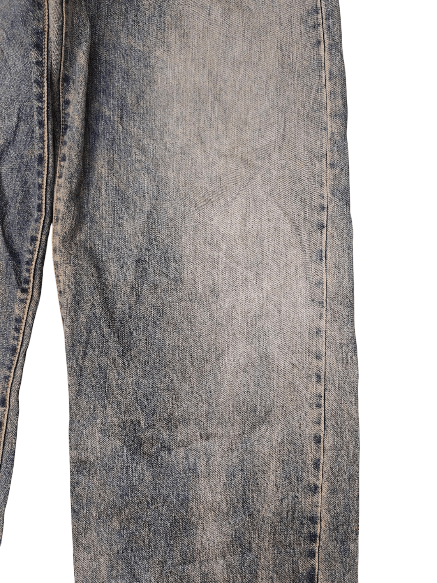 Kapital Baggy Jeans Edwin Japan Distress Faded Denim Wide Leg Jnco Size US 31 - 3 Thumbnail