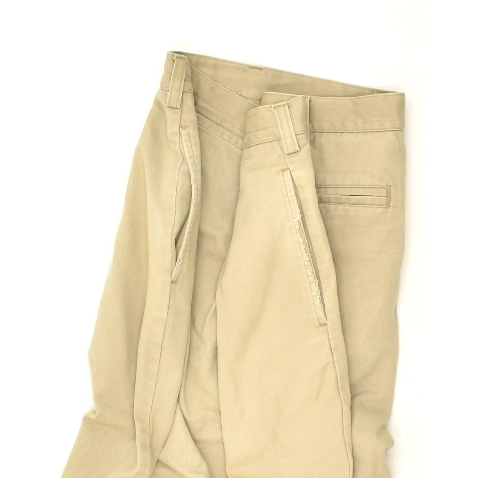 Nautica NAUTICA Mens Rigger Straight Classic Fit Chino Trousers Beige W38 Size US 38 / EU 54 - 3 Thumbnail