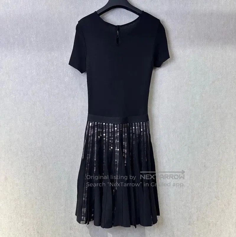 Dior Dior Black Short Sleeve Dress for Women . Size S / US 4 / IT 40 - 2 Thumbnail