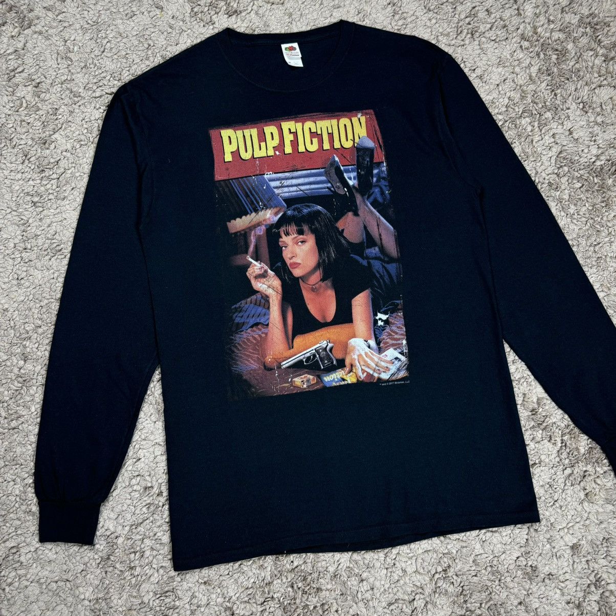 Vintage Vintage Movie Pulp Fiction Cover Movie T-shirt Size US M / EU 48-50 / 2 - 3 Thumbnail
