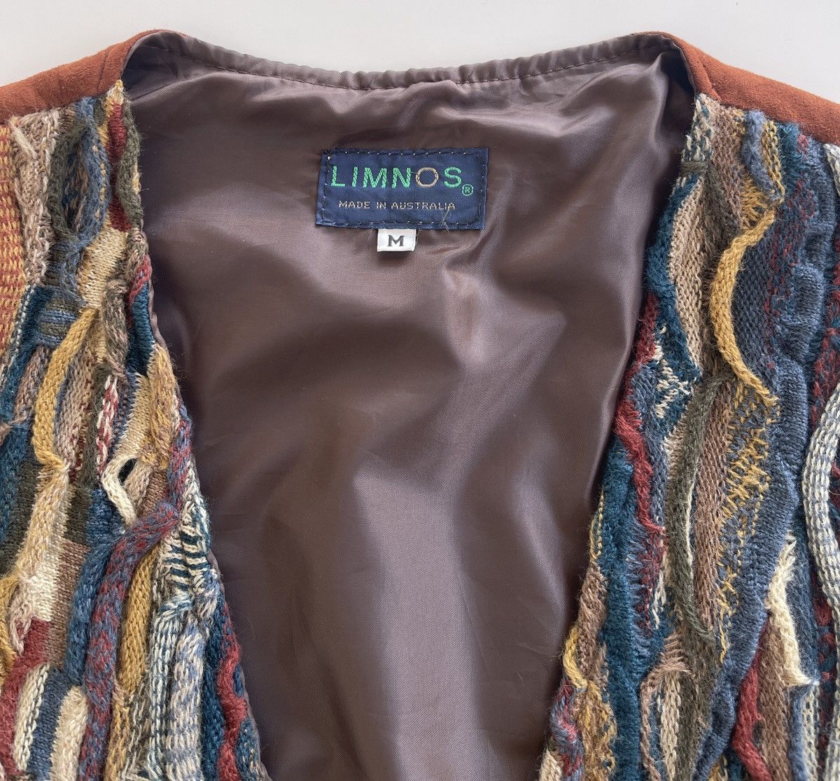 Coogi 90s Limnos 3D Lamb Suede Knitted Coogi Vest Size US M / EU 48-50 / 2 - 5 Thumbnail