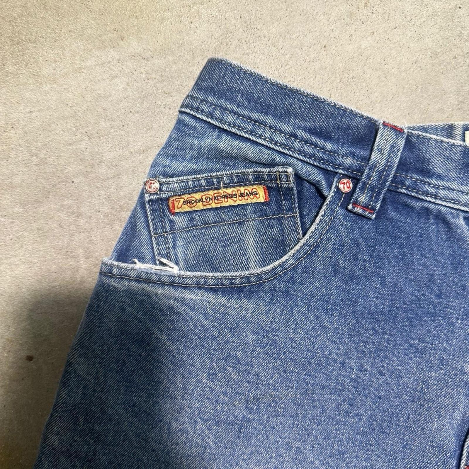 Brooklyn Xpress Vintage Y2K Brooklyn Express Double Knee Carpenter Jeans Size US 36 / EU 52 - 4 Thumbnail