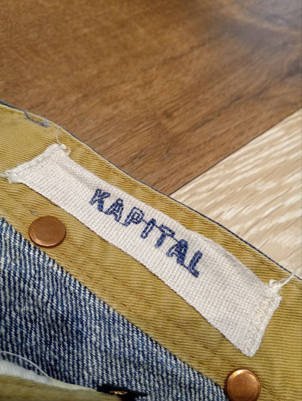 Kapital KAPITAL X KIRO HIRATA HIP BAG FLARED DENIM PANTS Size US 30 / EU 46 - 7 Thumbnail