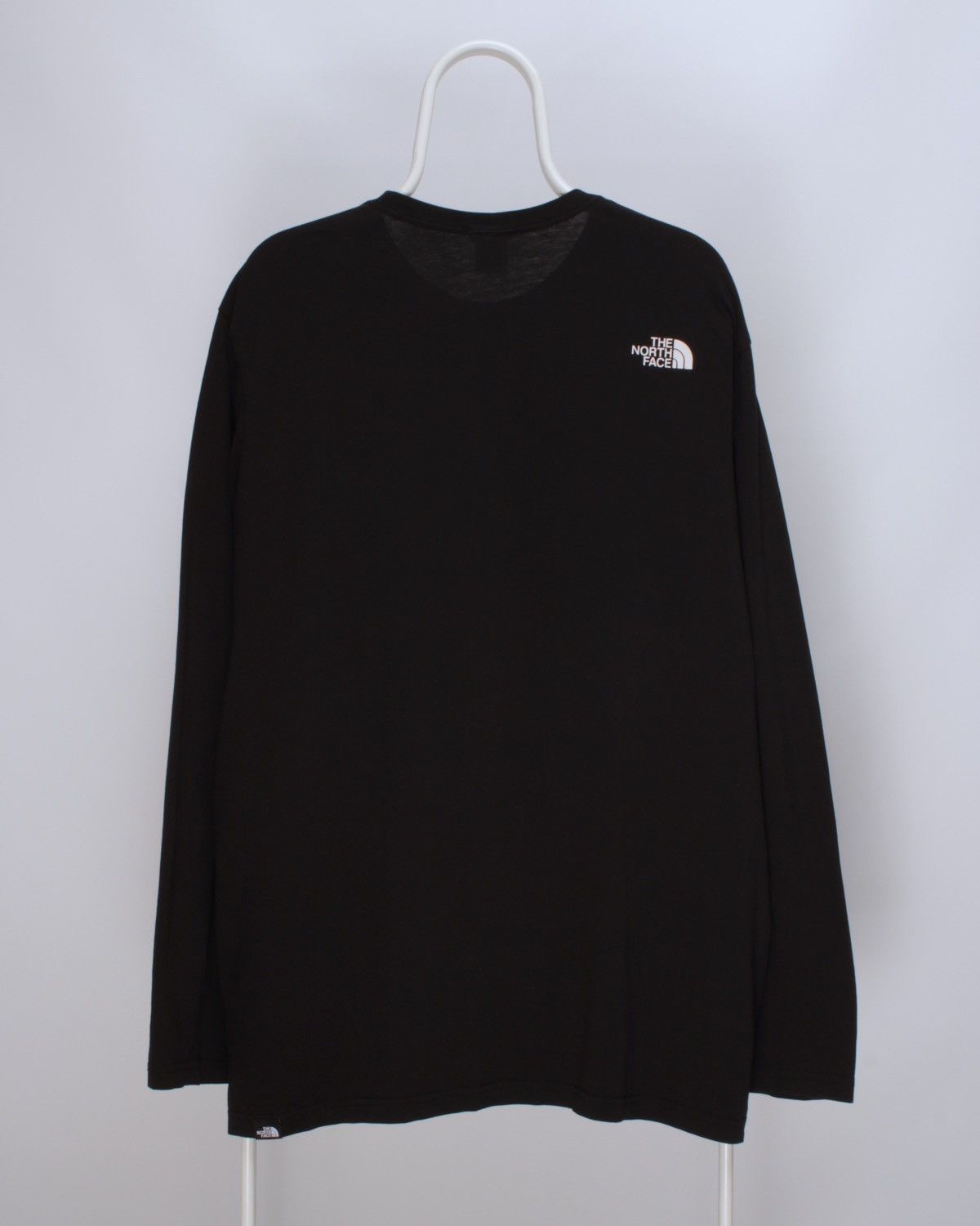 The North Face THE NORTH FACE Printed Logo Black Cotton Long Sleeve T-Shirt Size US XXL / EU 58 / 5 - 4 Thumbnail