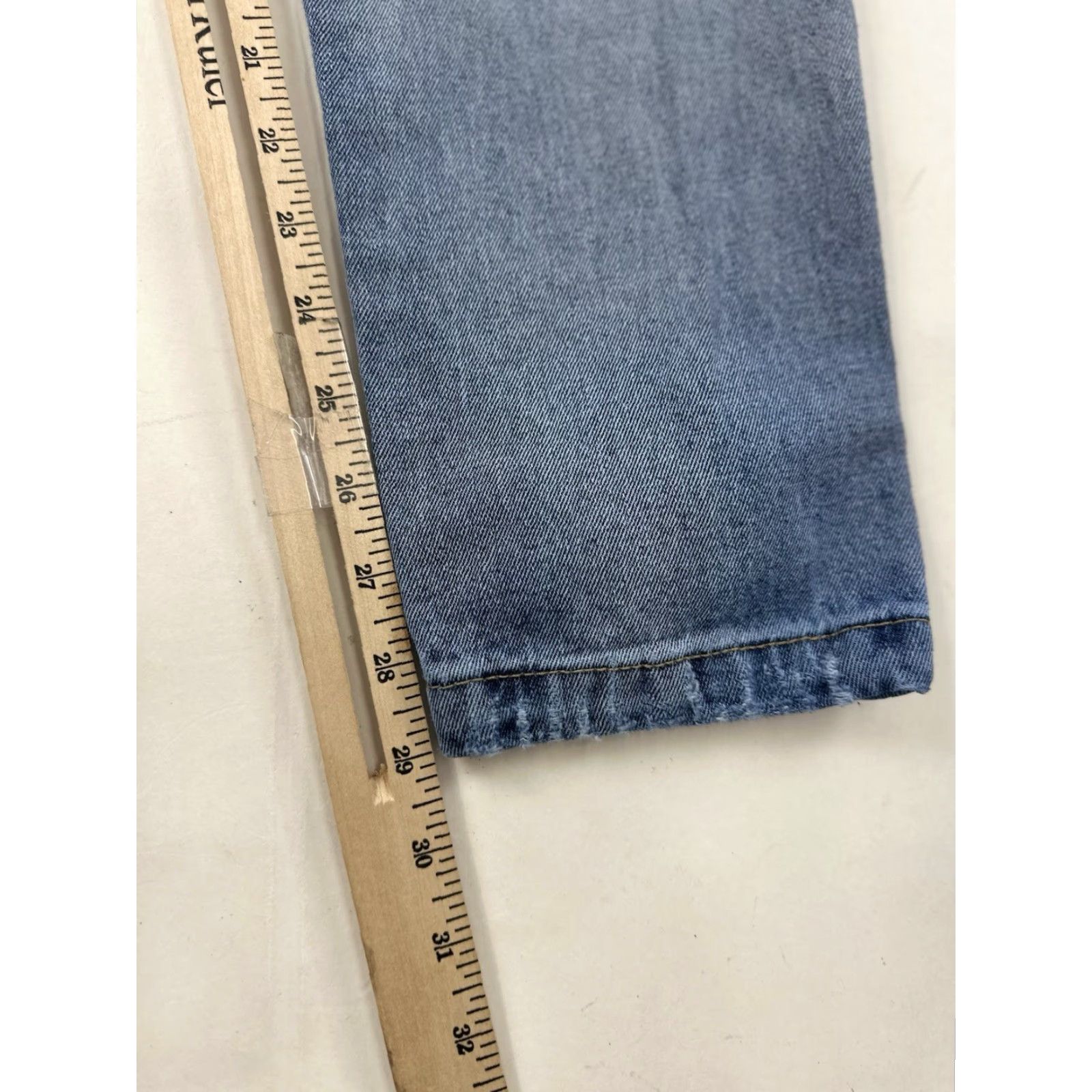 Rsq VINTAGE RSQ Jeans Women’s 23 Blue Distressed 90s Jeans RSQ Straight Womens Size 40" / US 18 - 6 Thumbnail