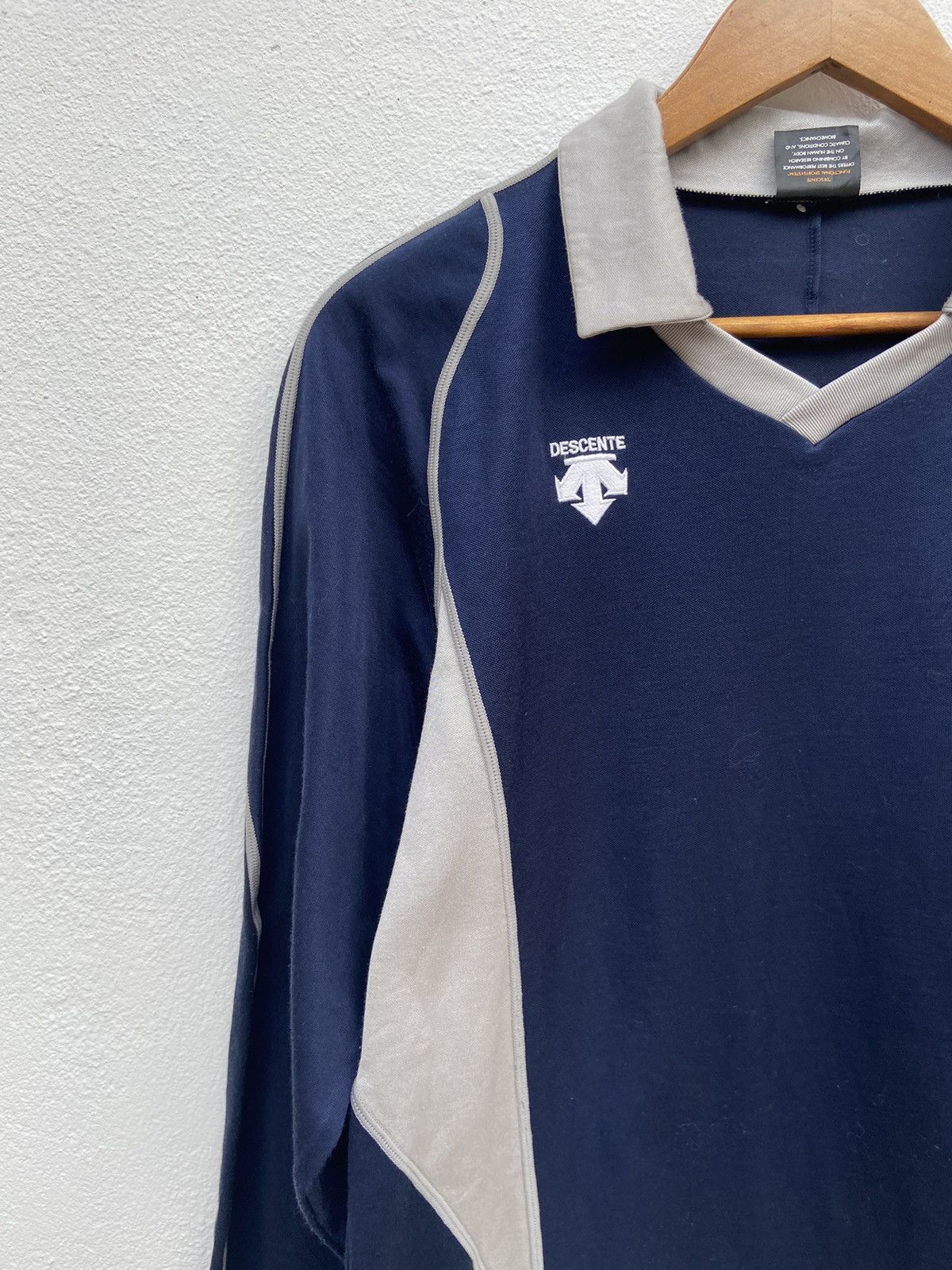 Descente 🔥 Vintage 90s Vintage Descente t shirt long sleeve jersey Size US M / EU 48-50 / 2 - 3 Thumbnail