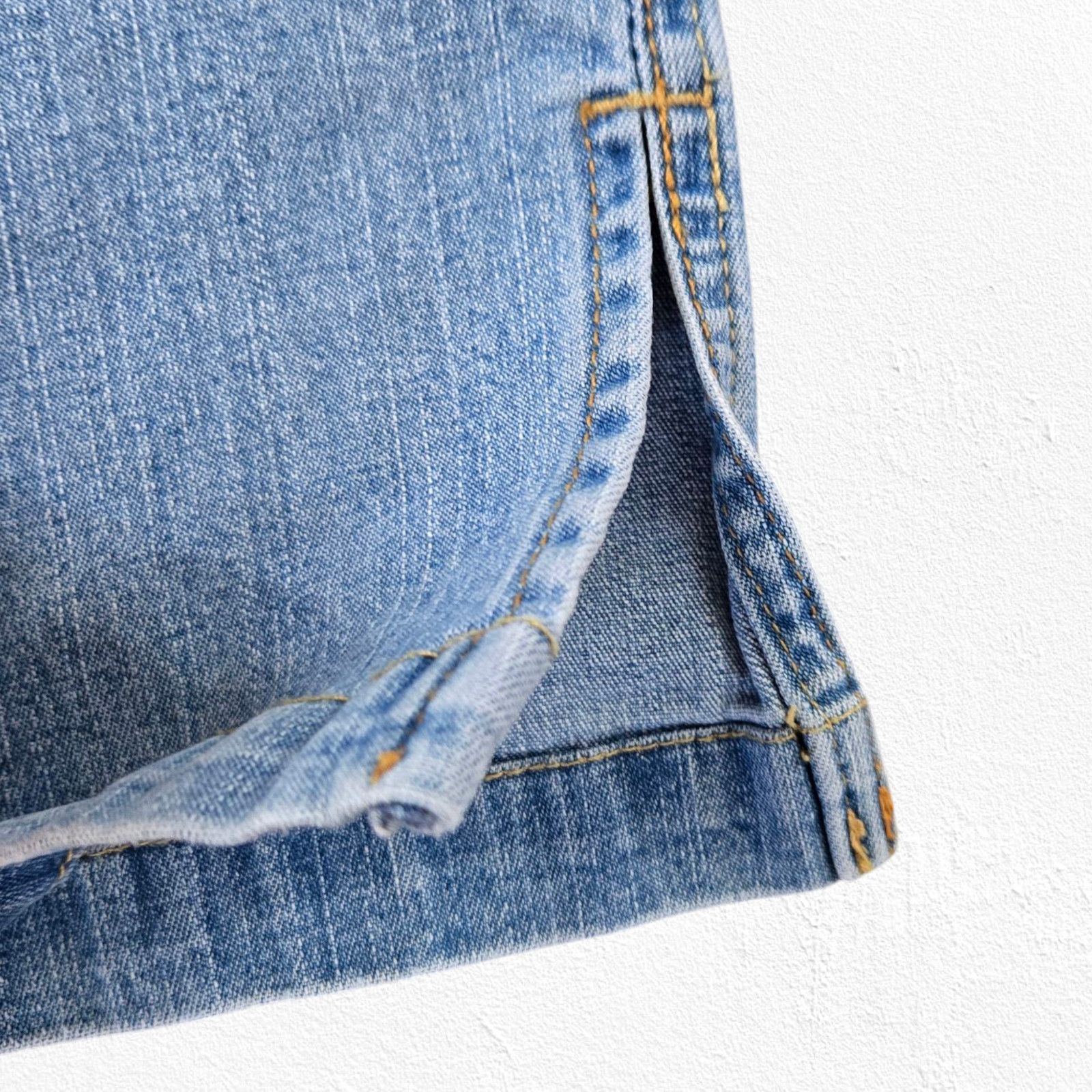 Levi's Y2K Levi's Light Wash Straight Capri Jeans Size 6 Size 28" / US 6 / IT 42 - 6 Thumbnail