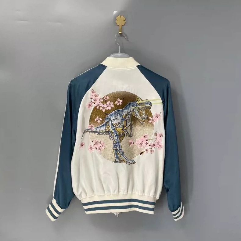 Dior Dior x Sorayama Silk Cherry Blossom Jacket-2505 Size US XL / EU 56 / 4 - 2 Thumbnail