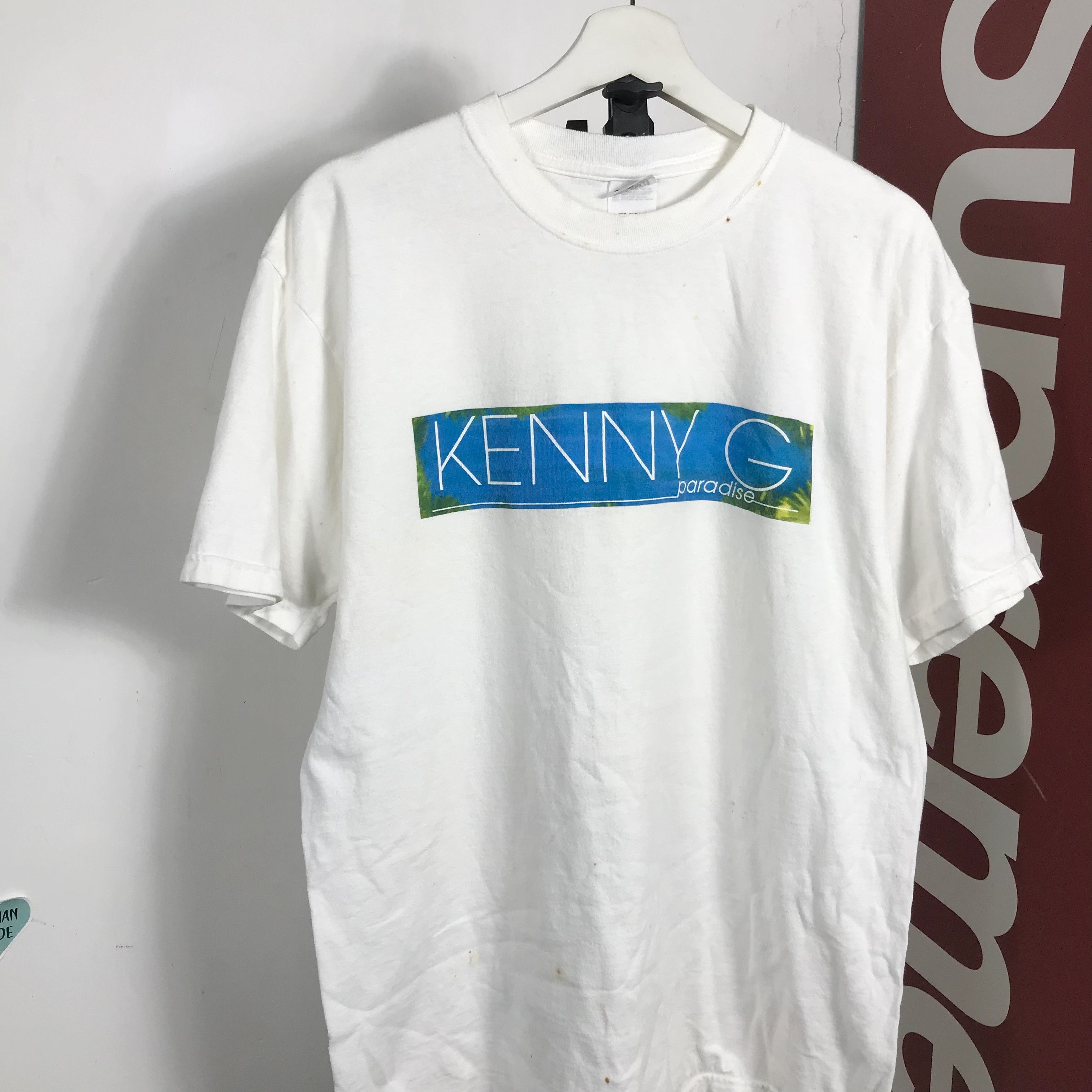 Jazz Cartier Vintage 90S Kenny G : PARADISE BAND JAZZ MUSIC SHIRT Size US L / EU 52-54 / 3 - 2 Thumbnail
