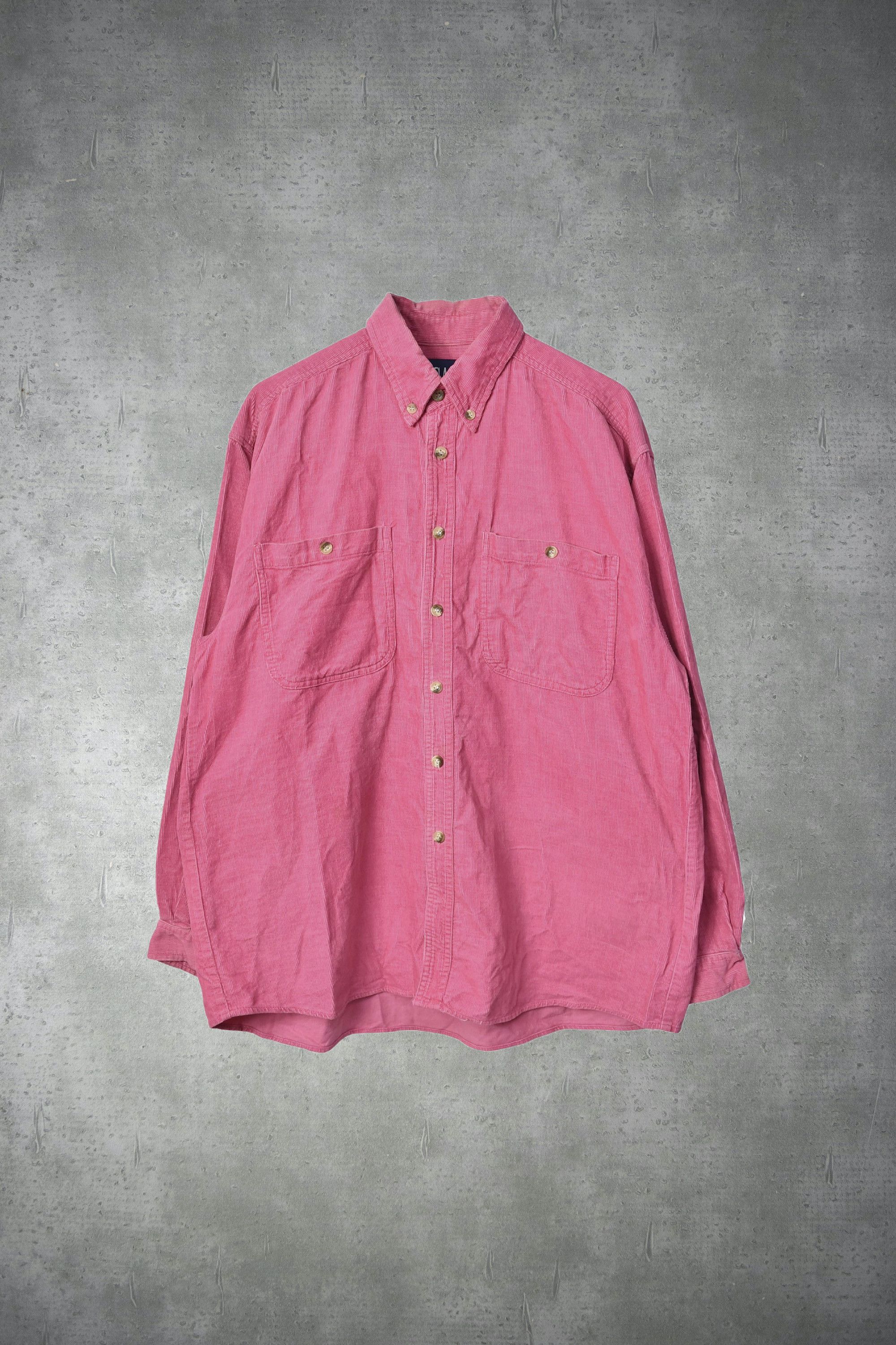 image of Gap x Vintage/90S Old Gap Pink Shirt/27751 - 775 64, Men's (Size Medium)