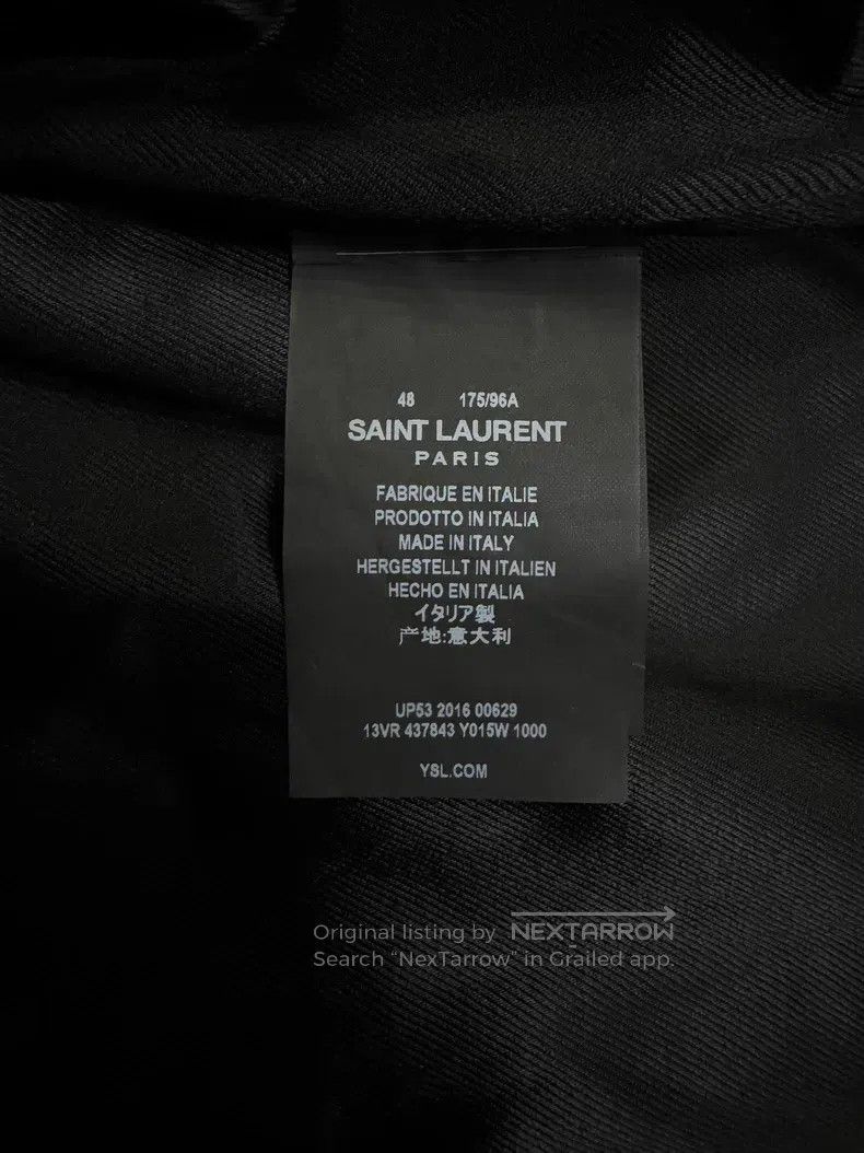 Saint Laurent Paris Saint Laurent Paris Palace Snake Pattern Jacket Size US M / EU 48-50 / 2 - 5 Thumbnail