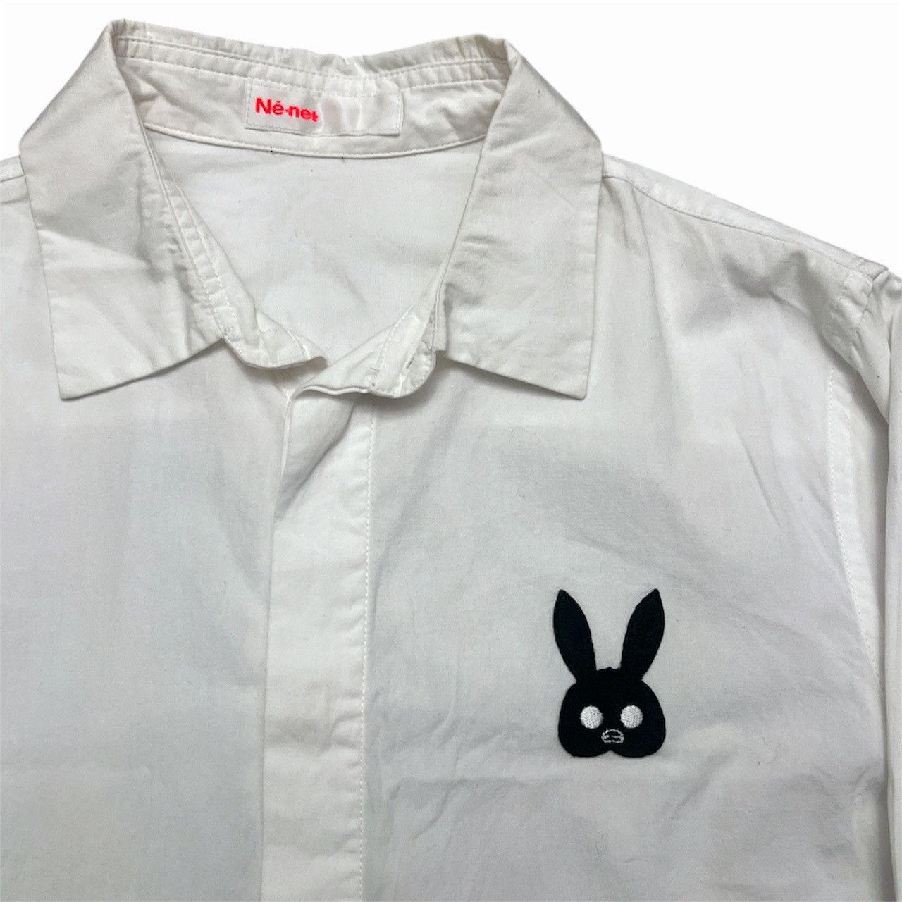 Ne-Net Ne-net A/W 2008 Bunny Rabbit Long Sleeve Button-Up Shirt Size US M / EU 48-50 / 2 - 2 Thumbnail