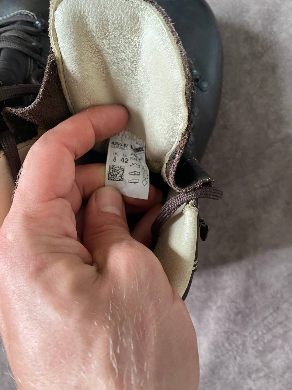 Salomon Meindl Outdoor Leather Boots 42eu Size US 9 / EU 42 - 6 Thumbnail