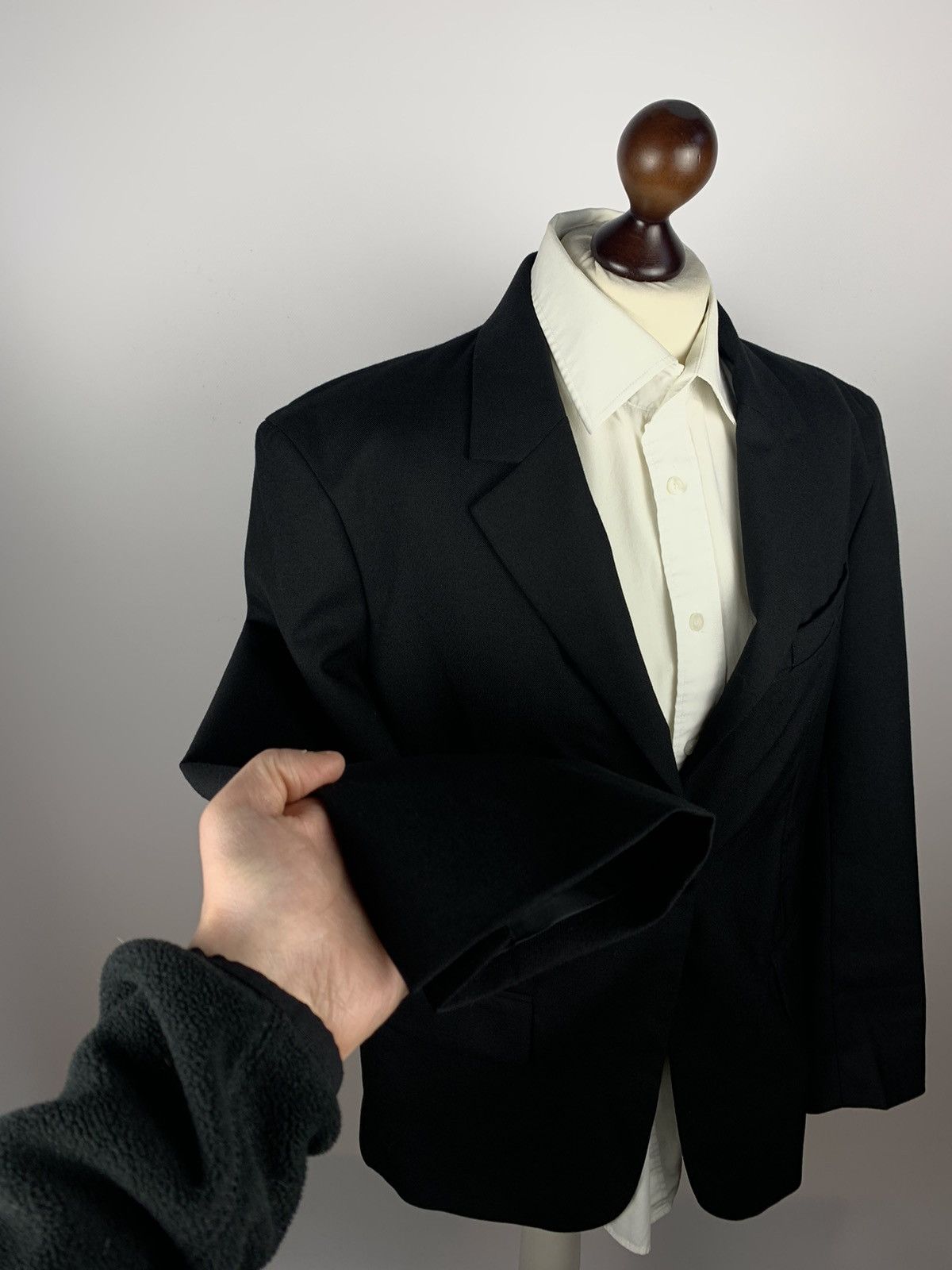 Arket Arket Blazer Men’s EU 34 Wool Single-Breasted Notch-Lapel Size 34S - 7 Thumbnail