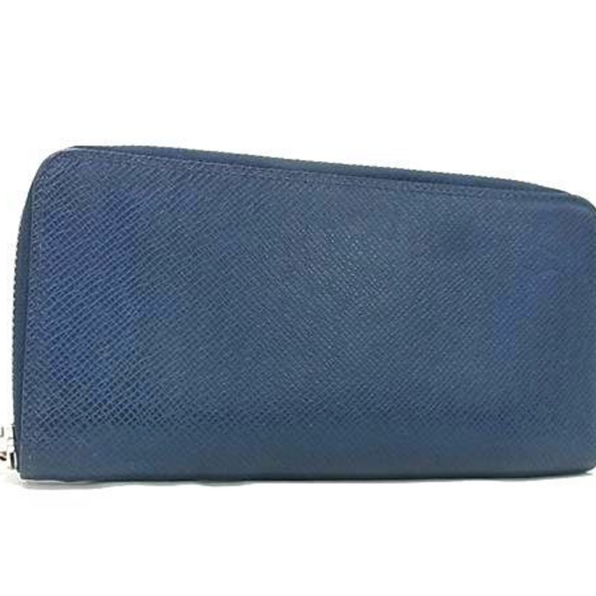 Louis Vuitton Louis Vuitton Wallet Portefeuille Vasco M61807 Ocean (Blue) Taiga Men's Size ONE SIZE - 1 Thumbnail
