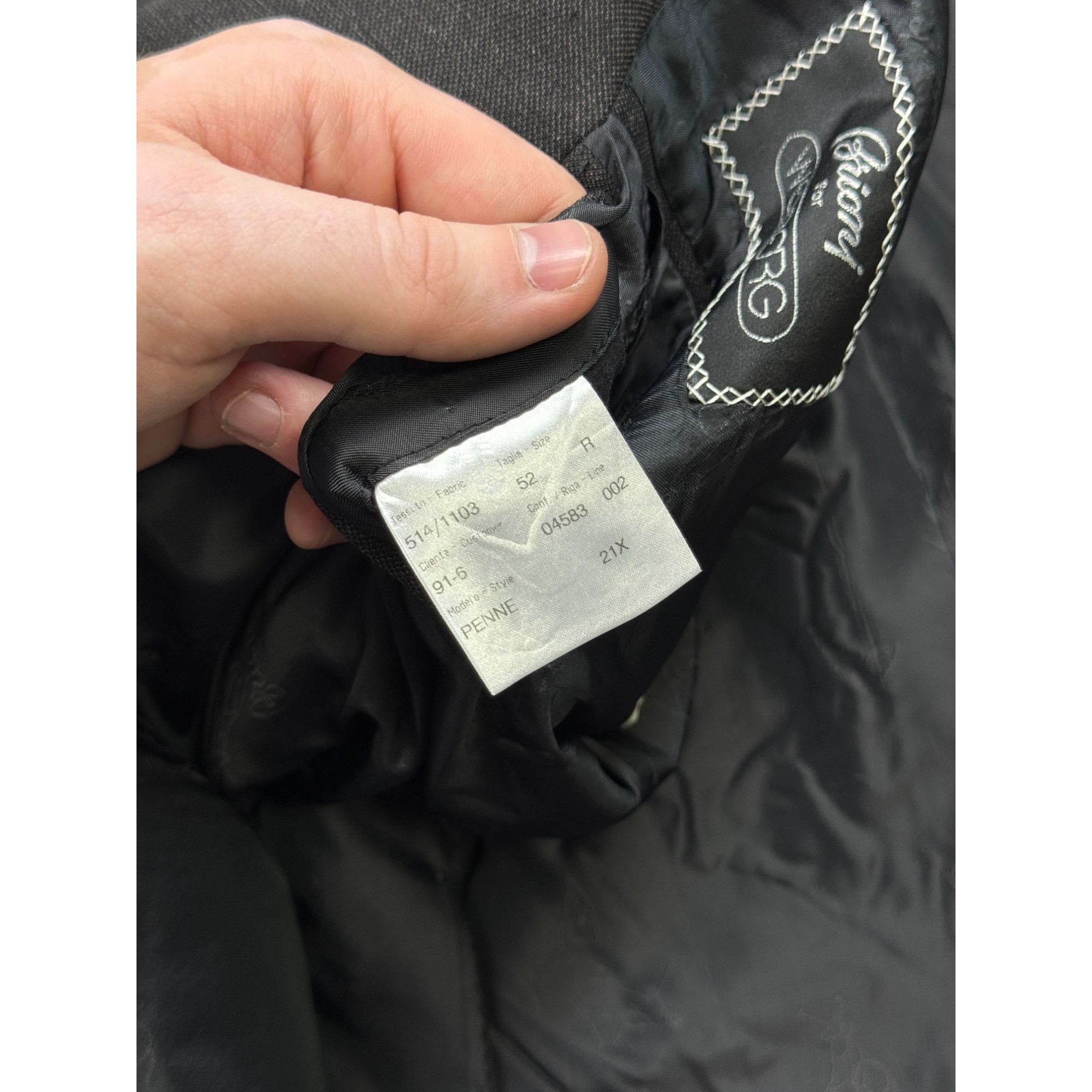 Brioni Brioni Double Breasted Wool Blazer Jacket (Y1288) Size 42R - 6 Thumbnail