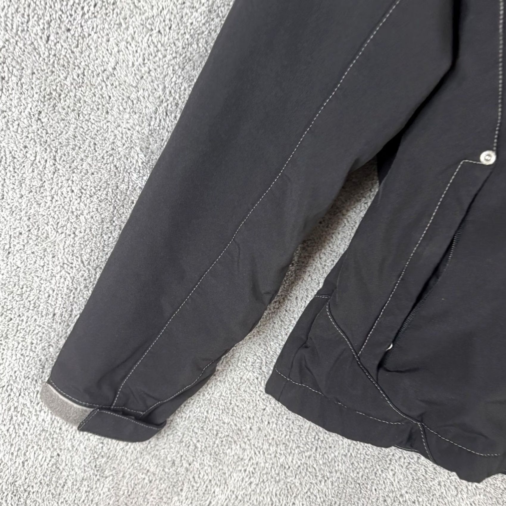 Free Country Free Country Womens Jacket Hooded Full Zip Softshell Lined Black Small Windbreaker Casual Everyday Size S / US 4 / IT 40 - 2 Thumbnail